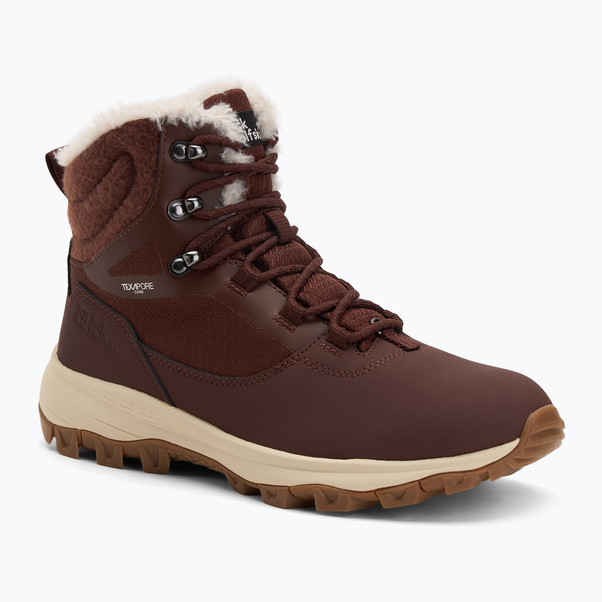 Buty damskie Jack Wolfskin Everquest Texapore High dark mahogany 