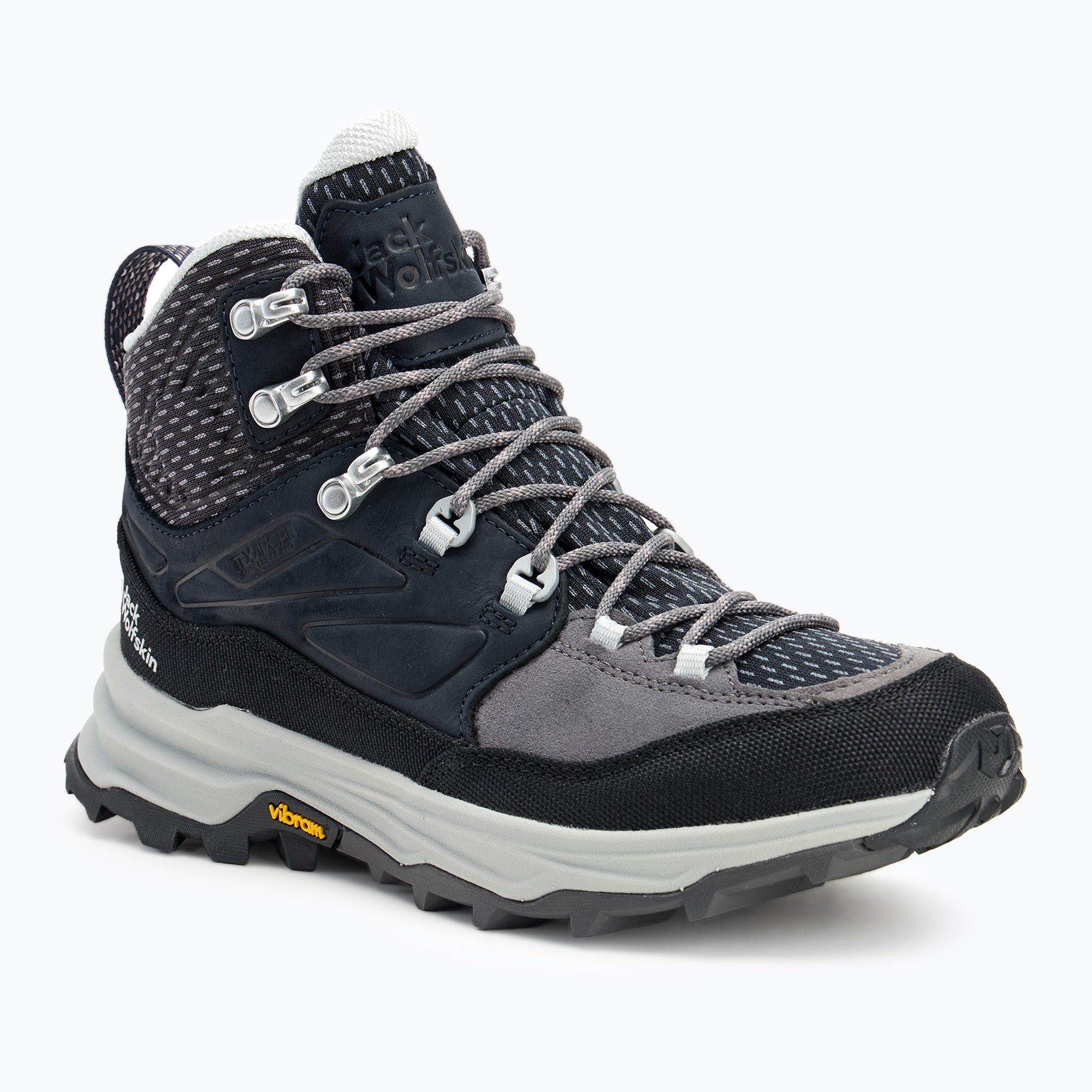 Buty trekkingowe damskie Jack Wolfskin Cyrox Texapore Mid graphite 