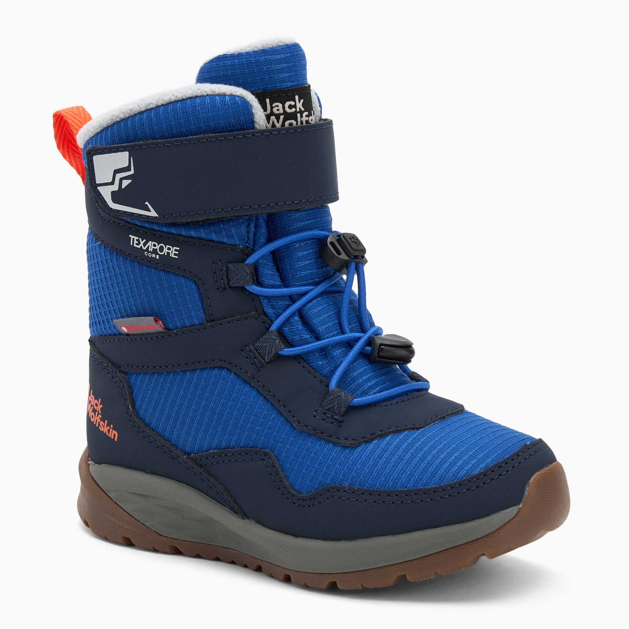 Buty dziecięce Jack Wolfskin Polar Bear-B Texapore High Vc crisp cobalt 