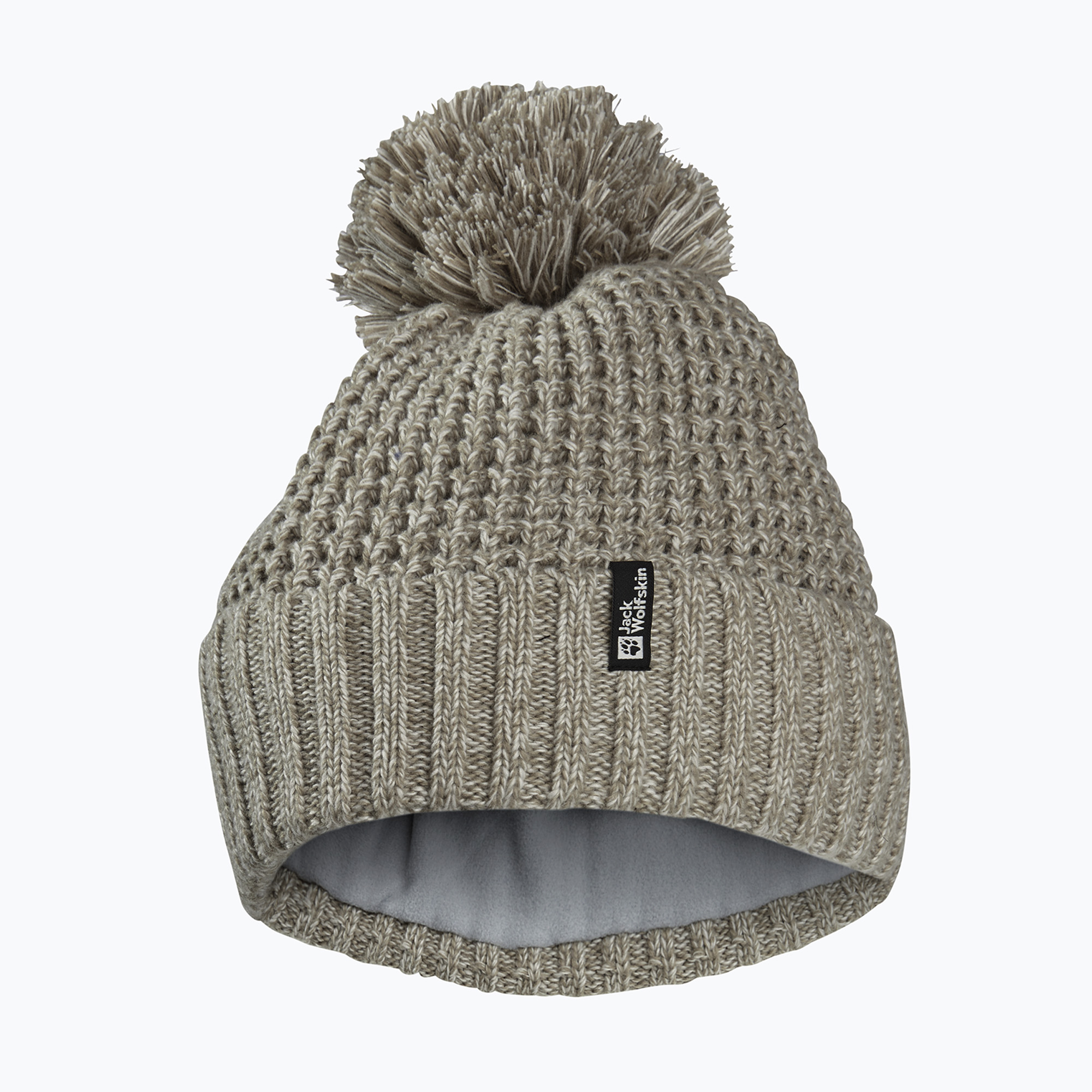 Czapka zimowa damska Jack Wolfskin Medley Knit Beanie linen 