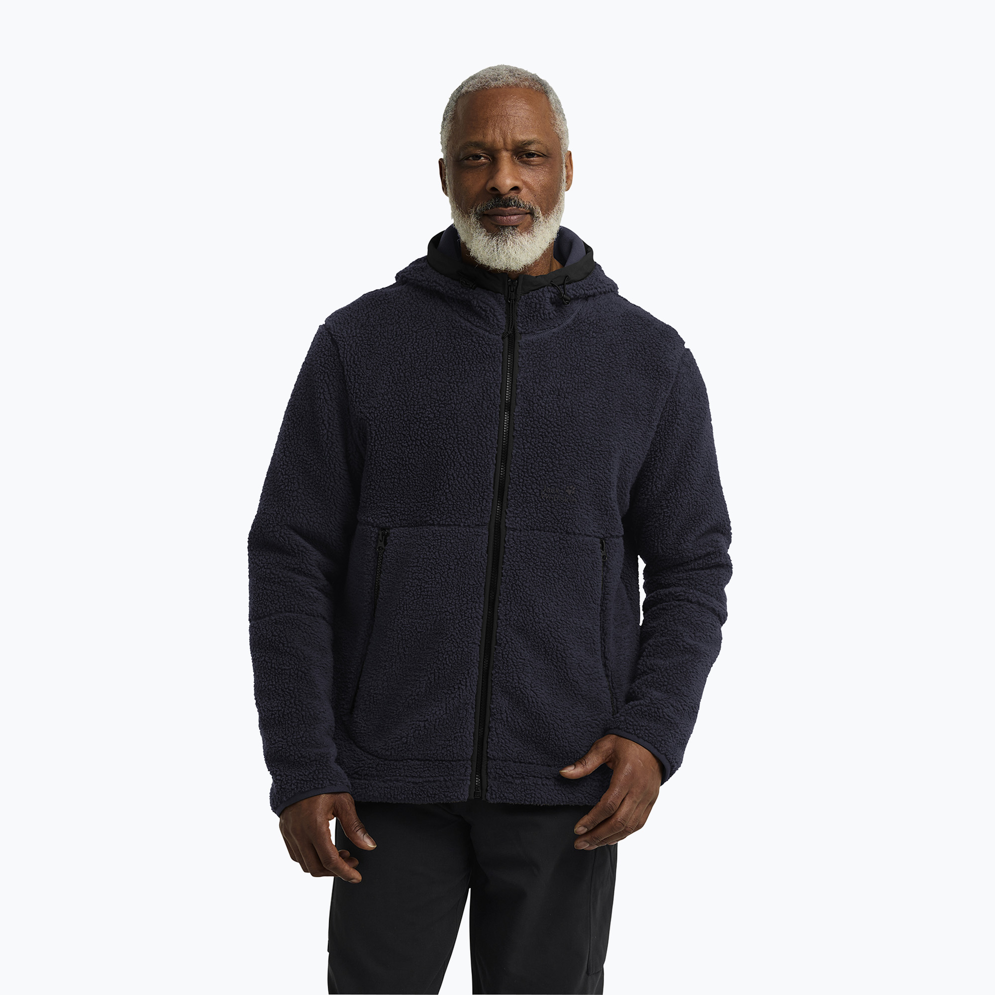 Bluza trekkingowa męska Jack Wolfskin Stone Lite Hooded dark navy 