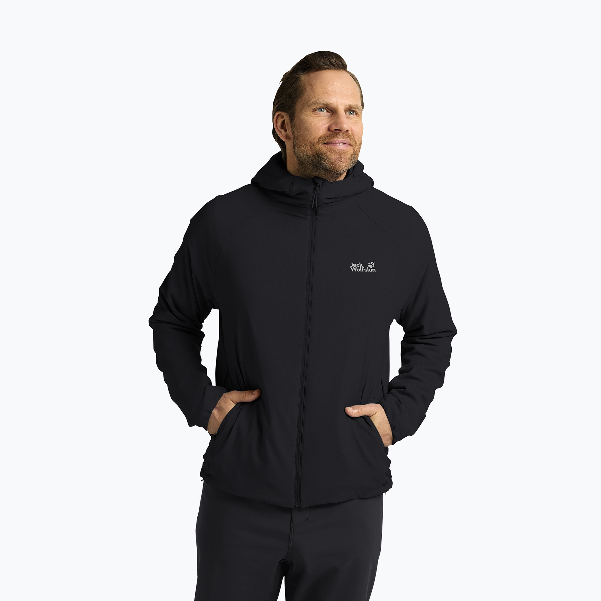 Kurtka softshell męska Jack Wolfskin Prelight Ins black 