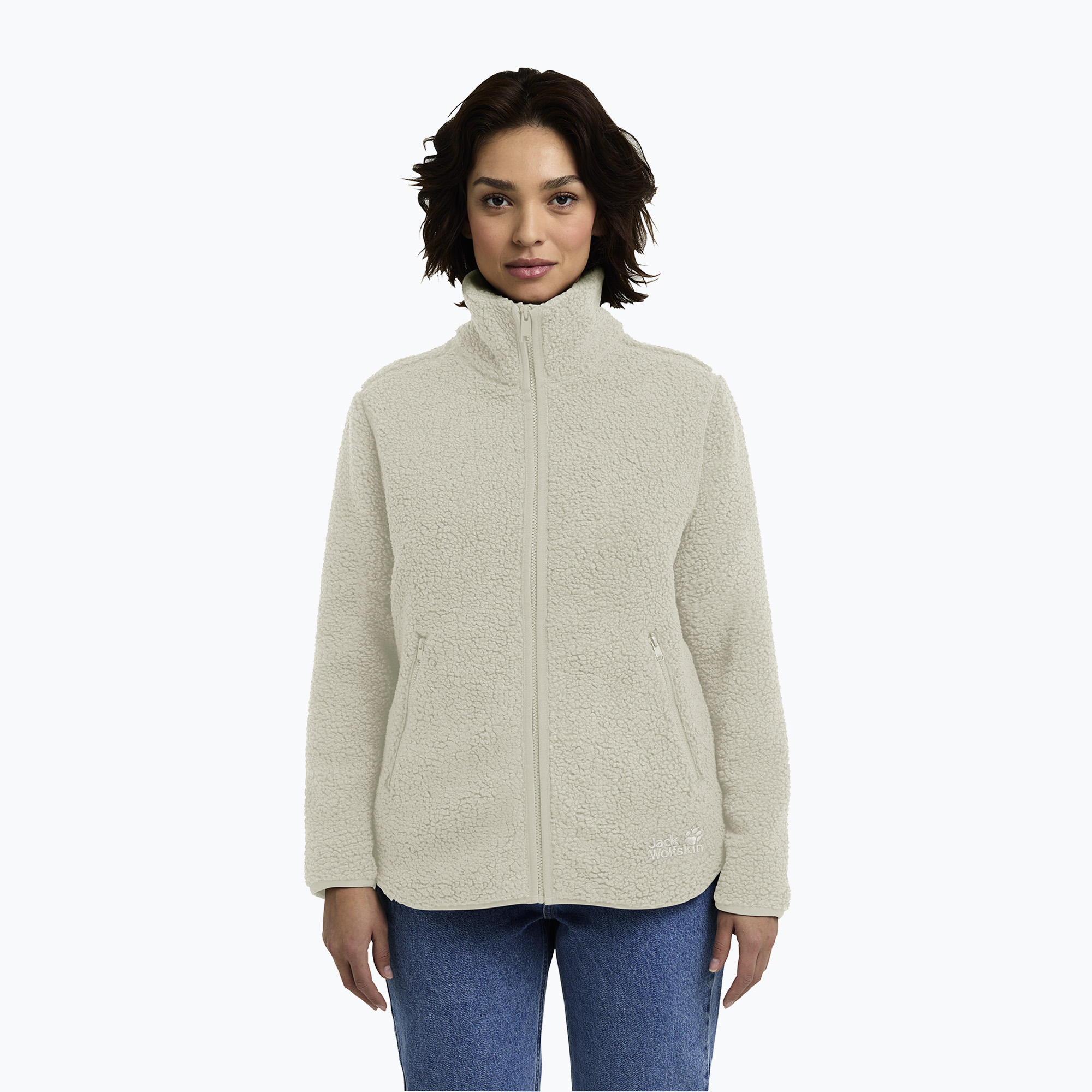 Bluza trekkingowa damska Jack Wolfskin High Curl pale sand 