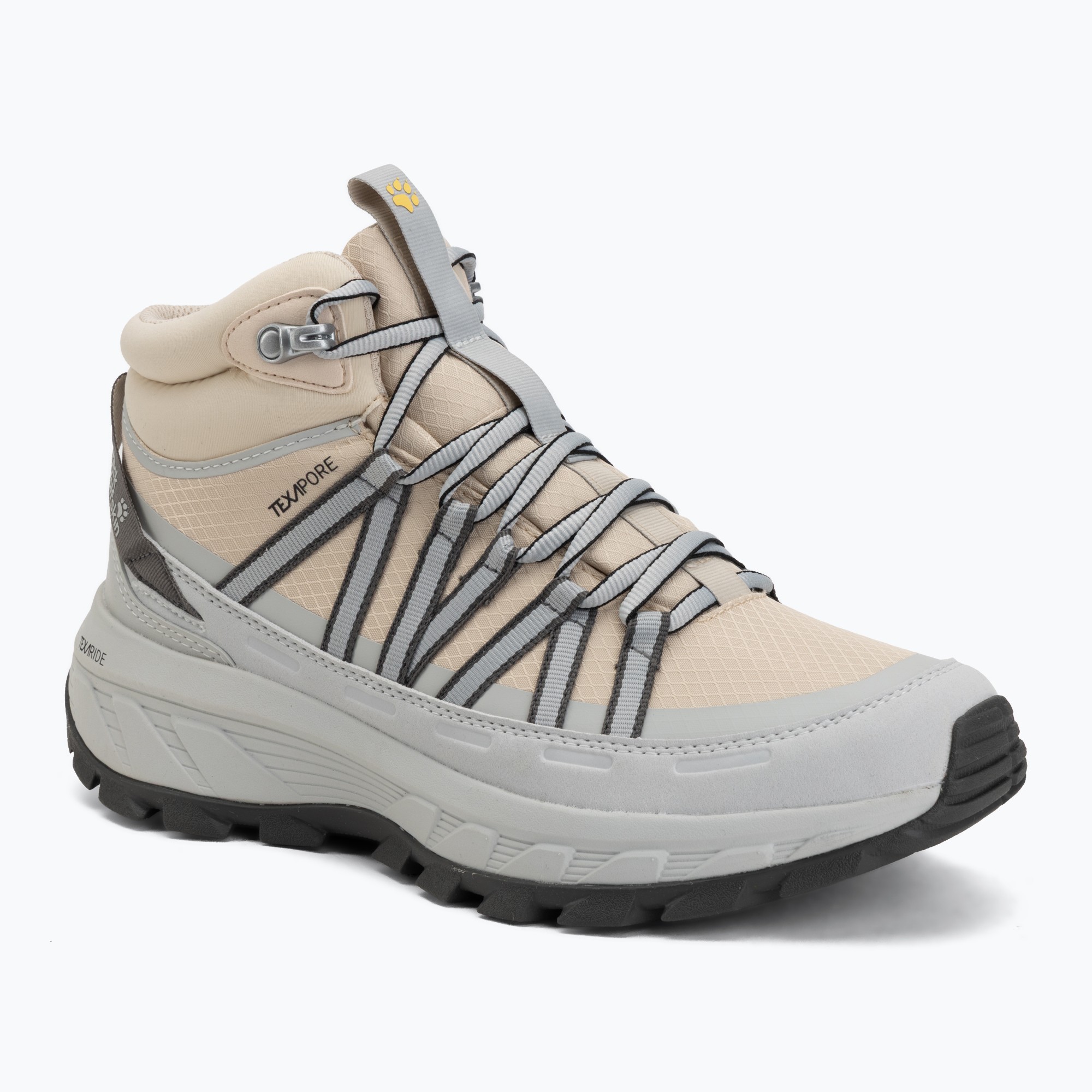 Buty turystyczne damskie Jack Wolfskin Wild Hike Texapore Mid oyster 