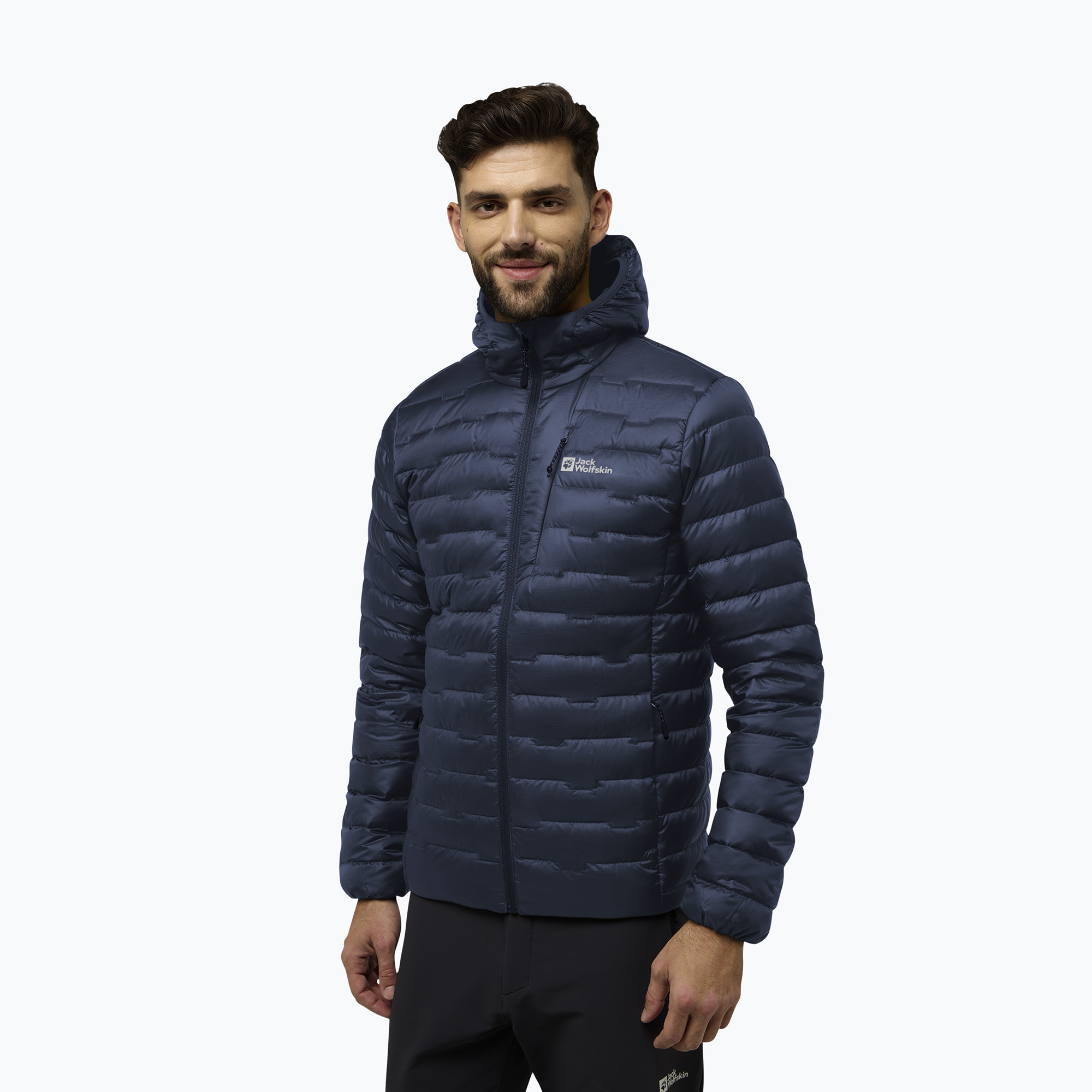 Kurtka puchowa męska Jack Wolfskin Passamani Down Hoody midnight sky 