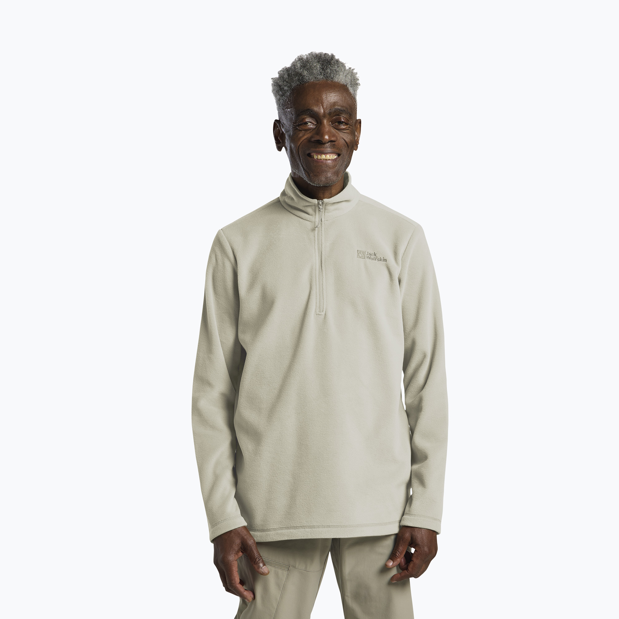 Bluza trekkingowa męska Jack Wolfskin Taunus Hz pale sand 