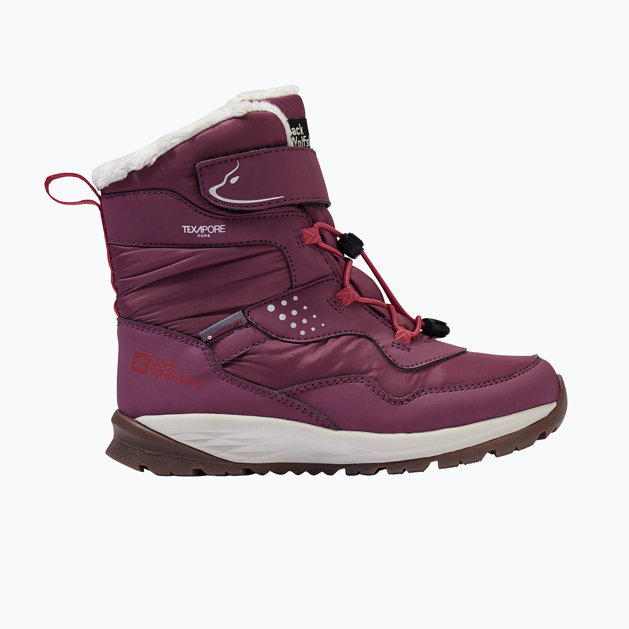Buty dziecięce Jack Wolfskin Polar Bear-G Texapore High Vc raisin 