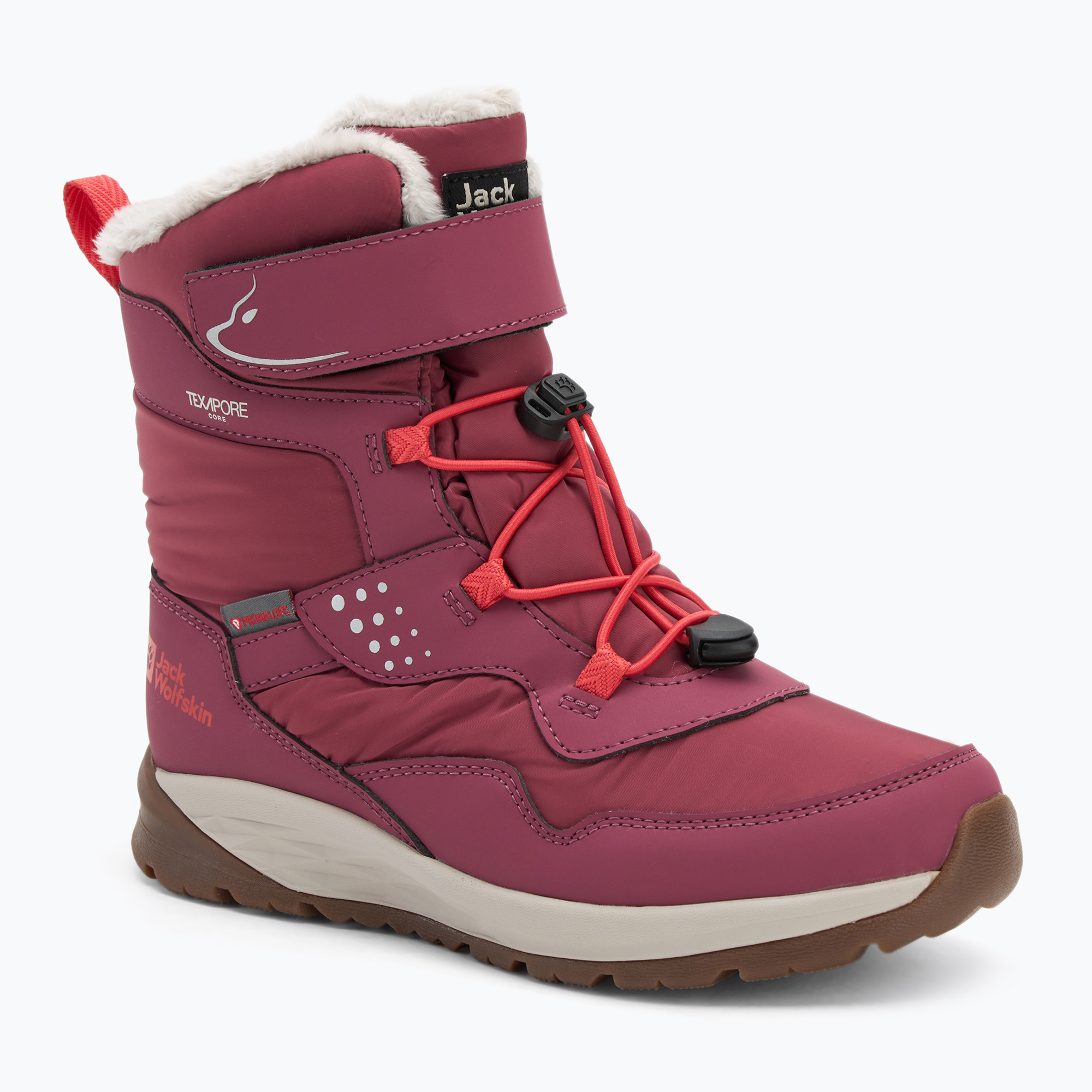 Buty dziecięce Jack Wolfskin Polar Bear-G Texapore High Vc raisin 