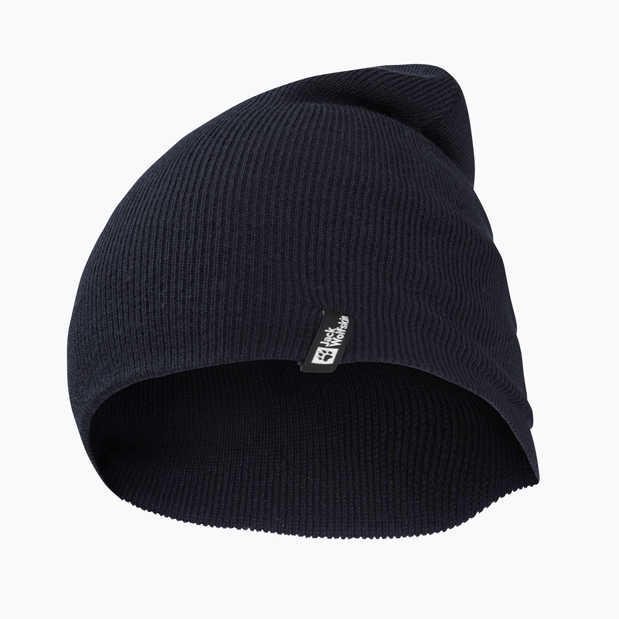 Зимна шапка Jack Wolfskin Rib dark navy