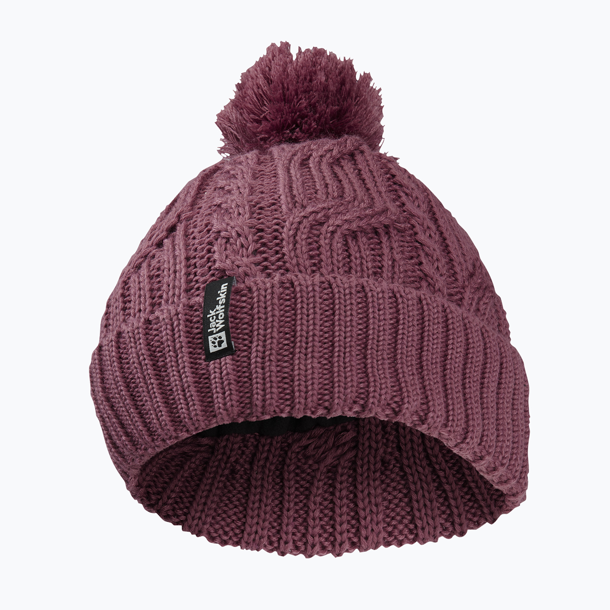 Czapka zimowa Jack Wolfskin Pompom raisin 