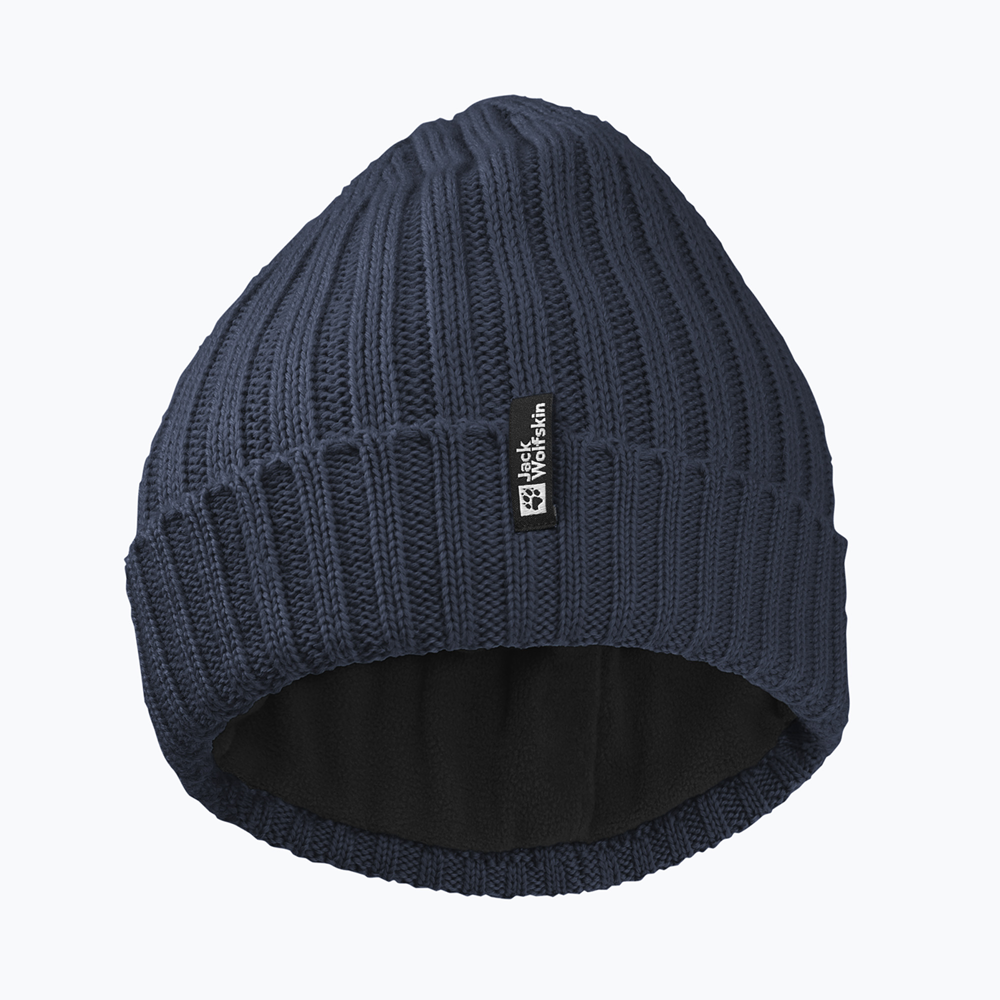 Czapka zimowa Jack Wolfskin Rib Knit midnight sky 