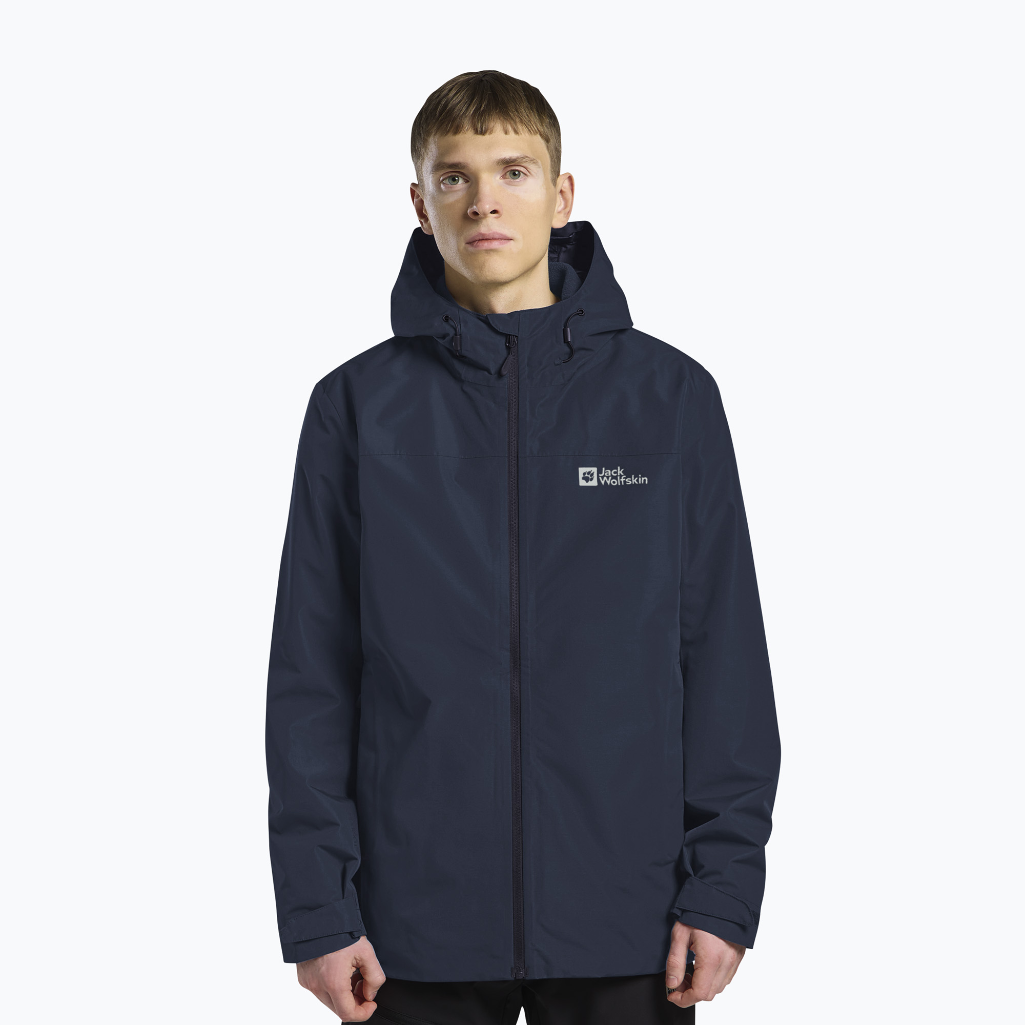 Kurtka 3w1 męska Jack Wolfskin Taubenberg 3In1 midnight sky 