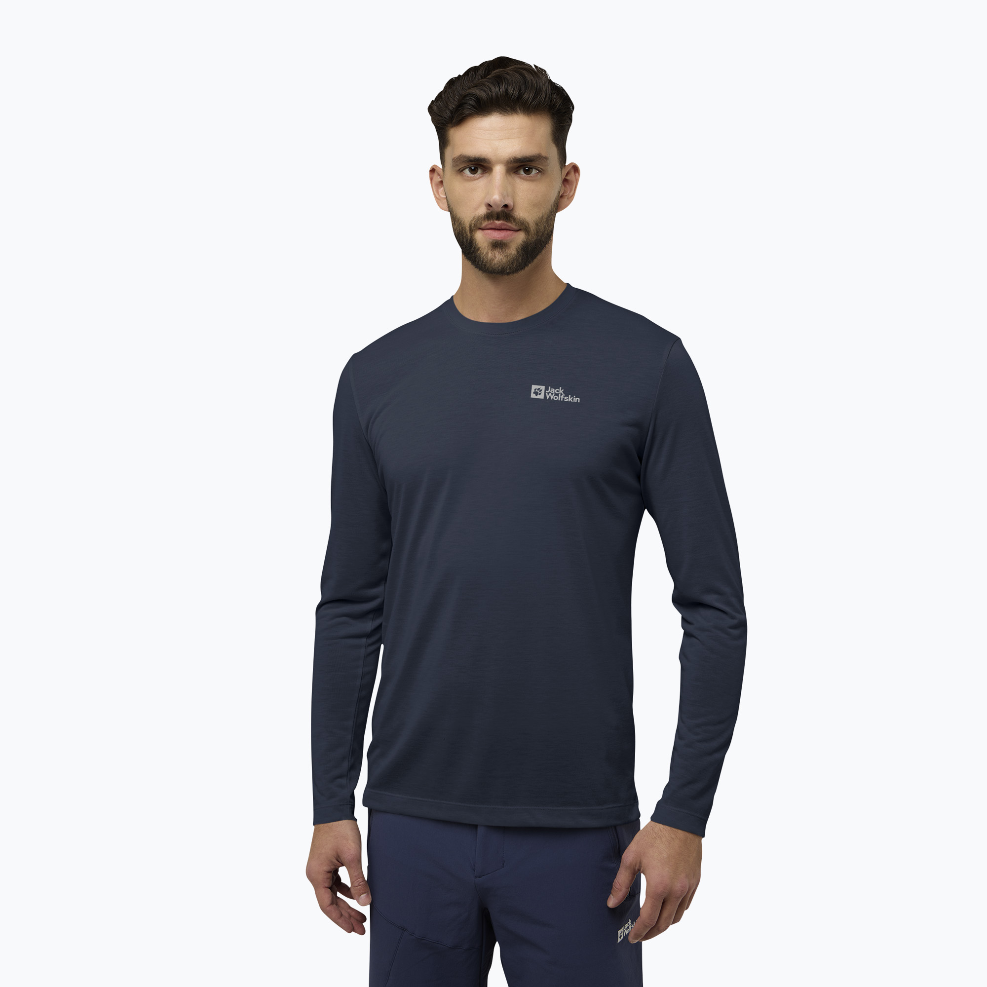 Longsleeve męski Jack Wolfskin Vonnan midnight sky 