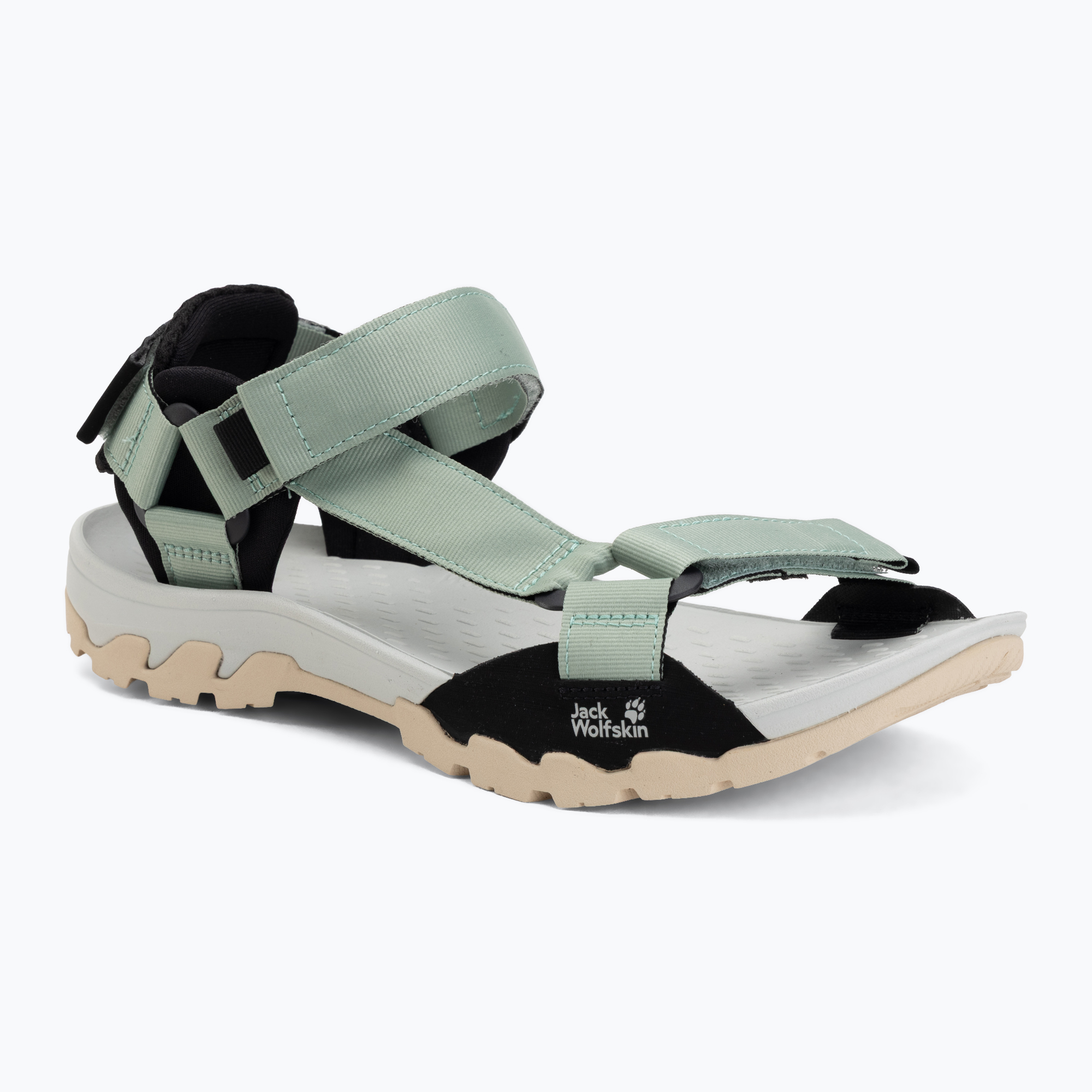 Sandały damskie Jack Wolfskin Ridge green zinnia