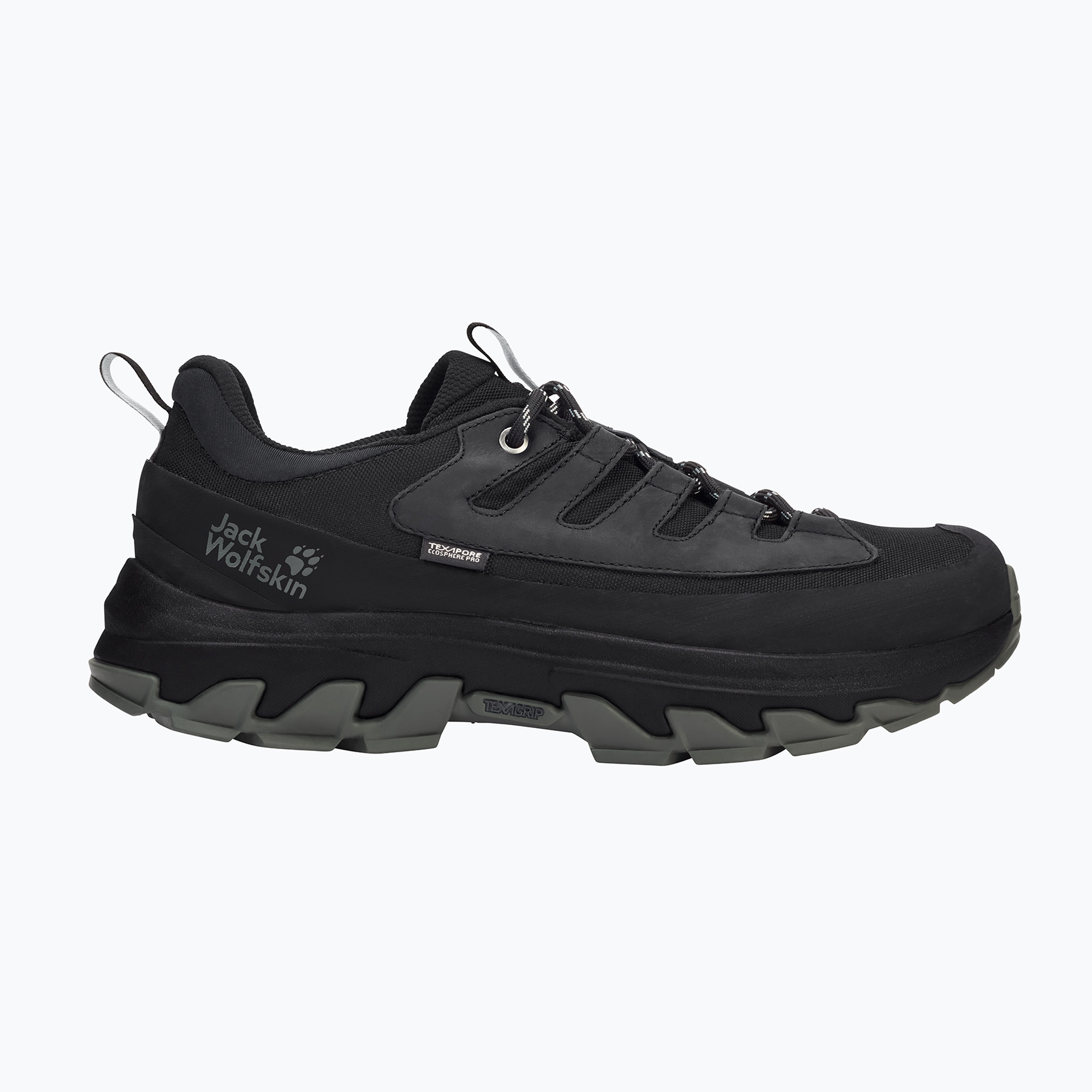 Încălțăminte de trekking pentru bărbați Jack Wolfskin Apex Hike Texapore Low black
