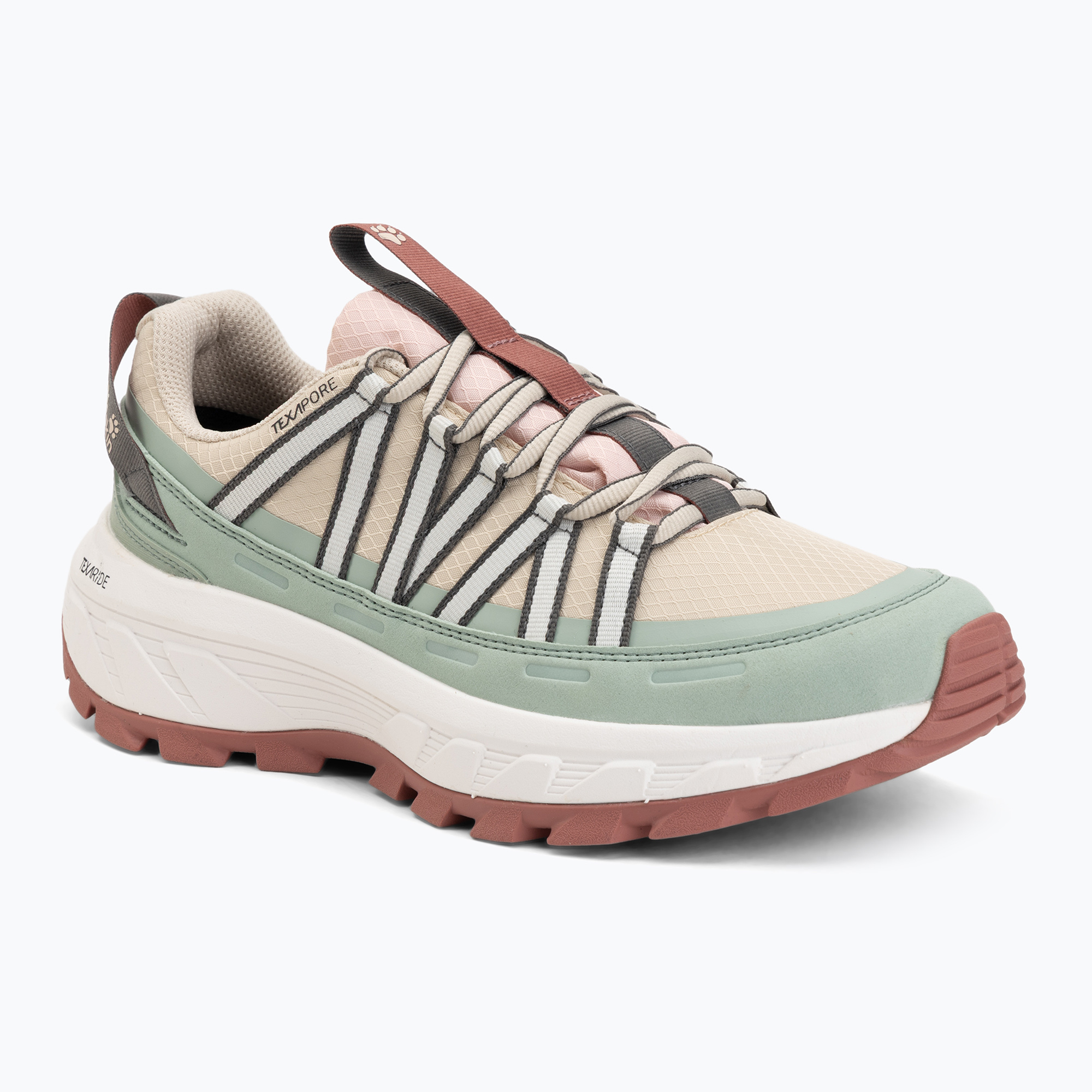 Buty turystyczne damskie Jack Wolfskin Wild Hike Texapore Low oyster 