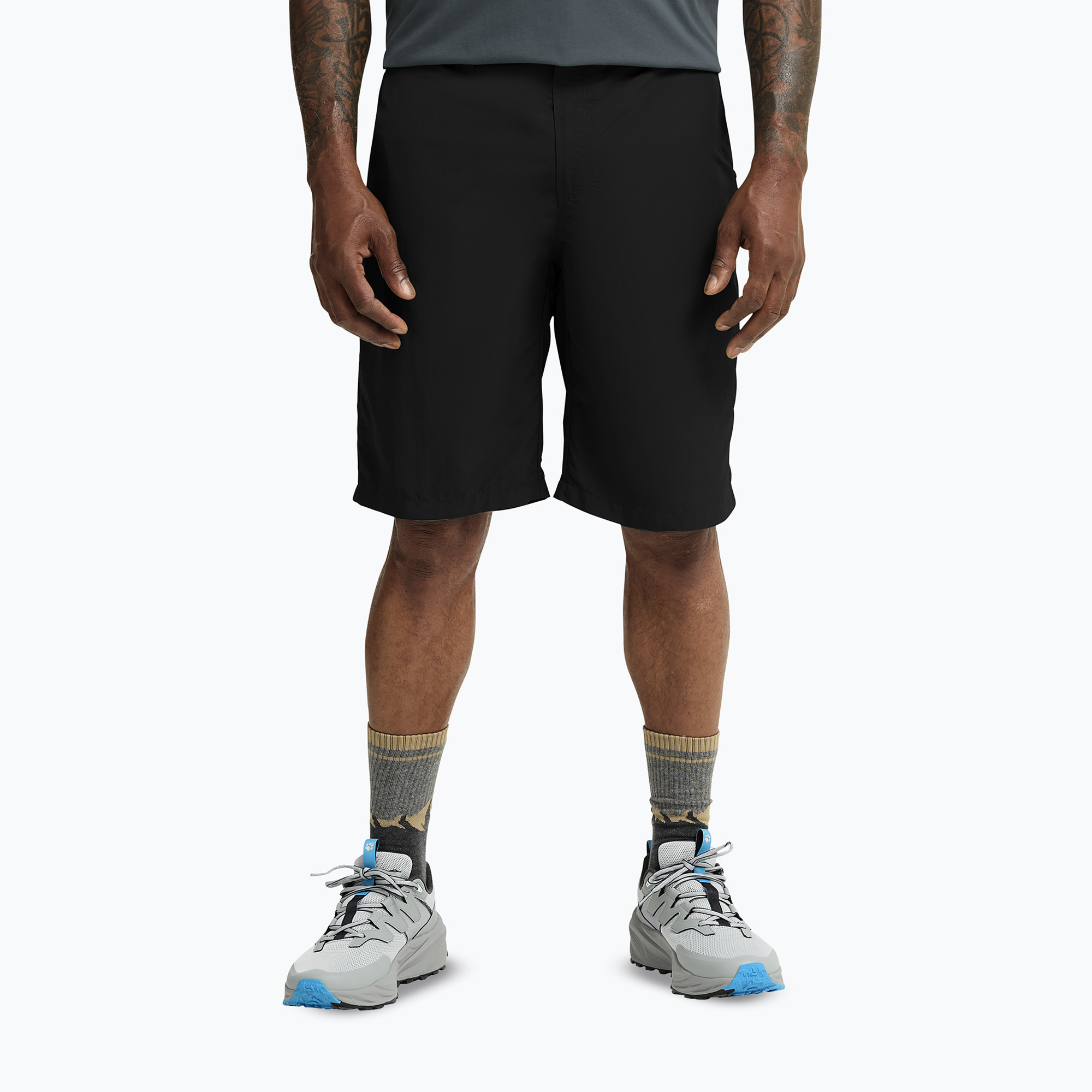 Spodenki trekkingowe męskie Jack Wolfskin Duneland black