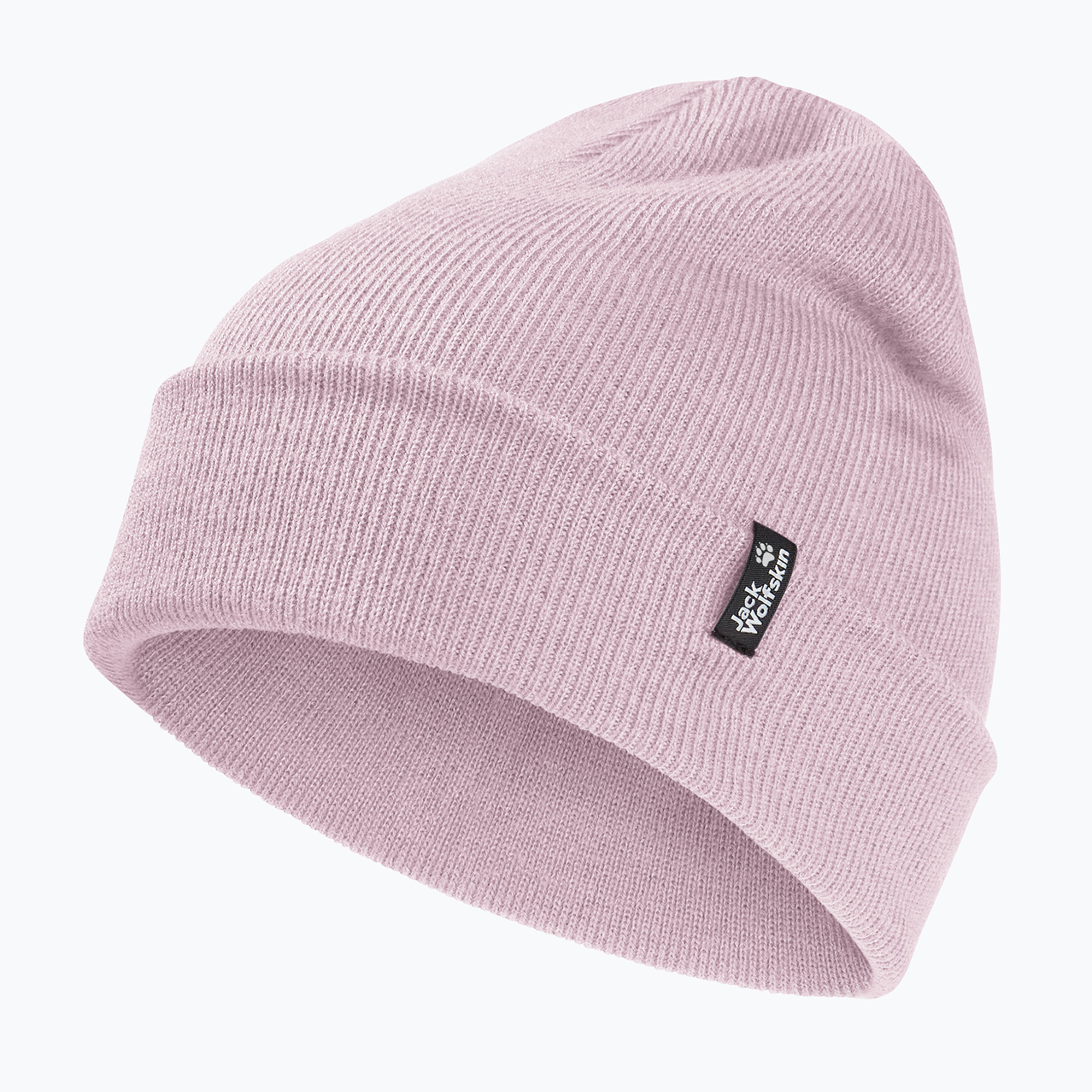 Zimná čiapka Jack Wolfskin Rib dusty blush