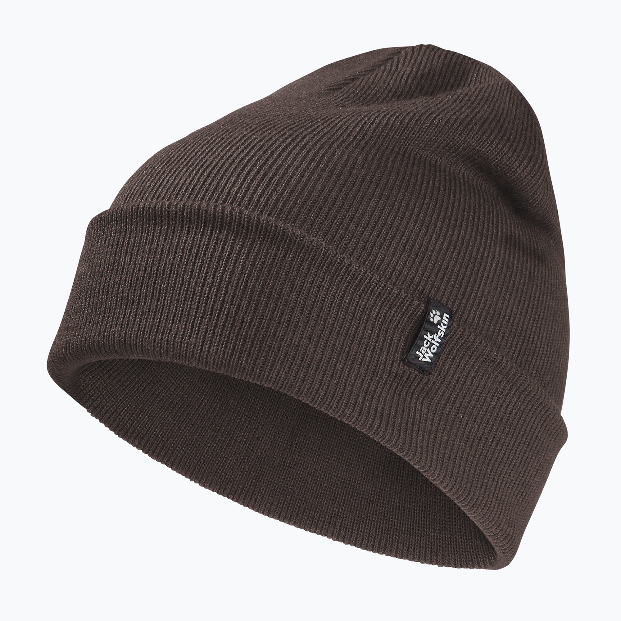 Зимна шапка Jack Wolfskin Rib peat