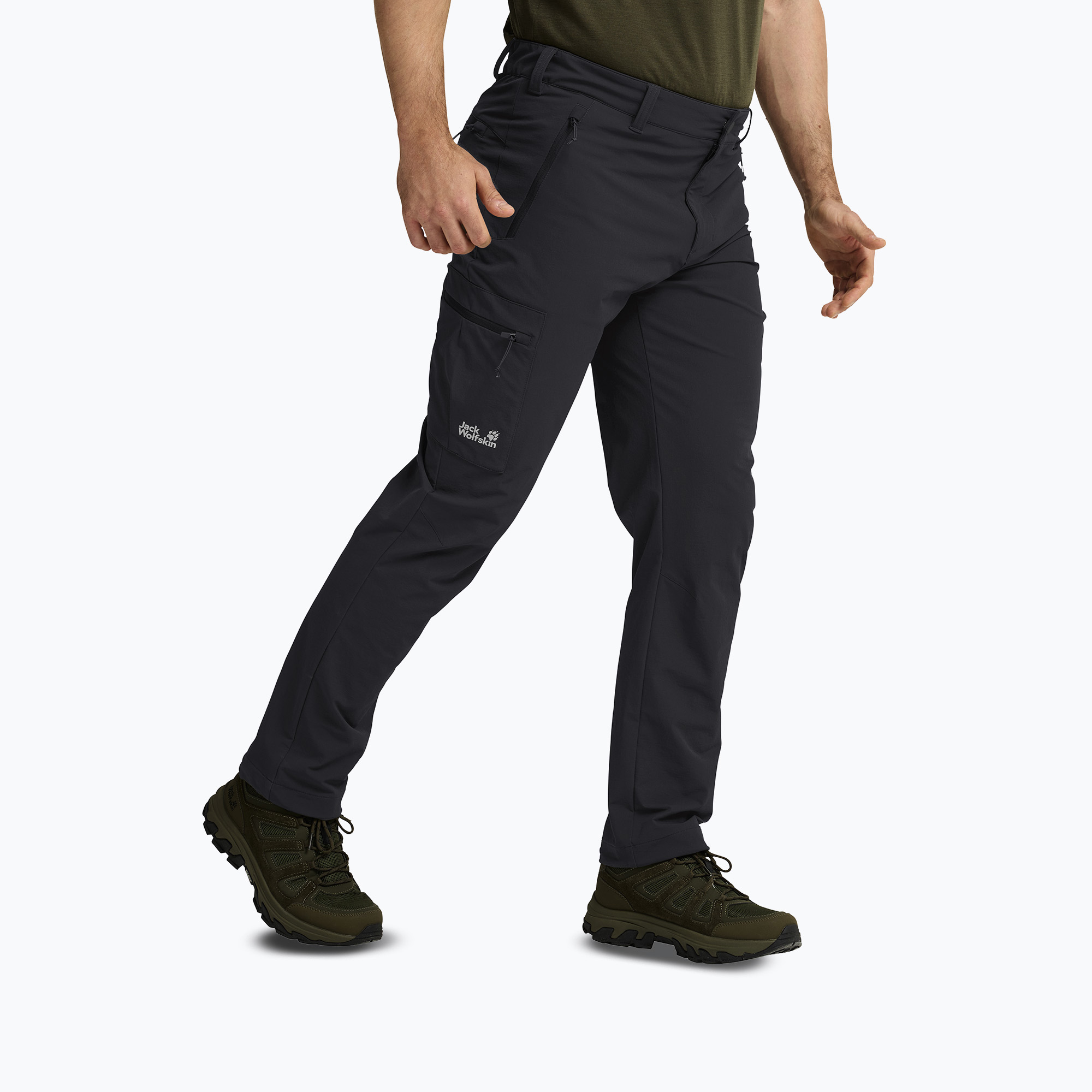 Мъжки панталони за трекинг Jack Wolfskin Activate Flex phantom