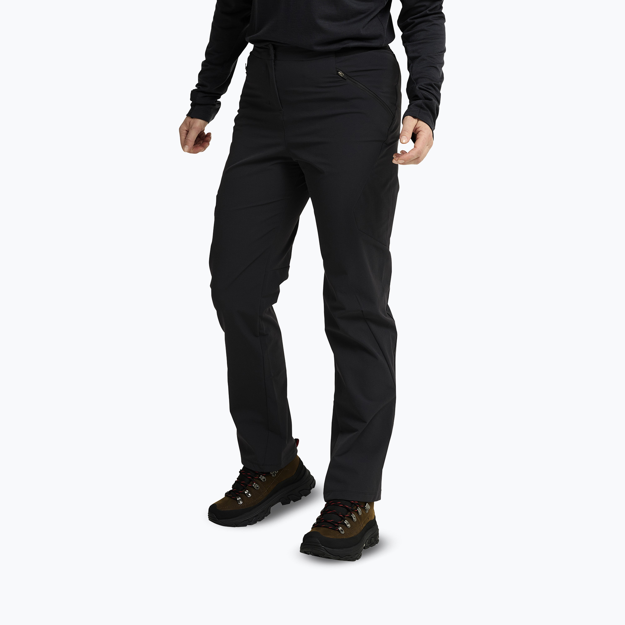 Дамски панталони за трекинг Jack Wolfskin Activate Flex black