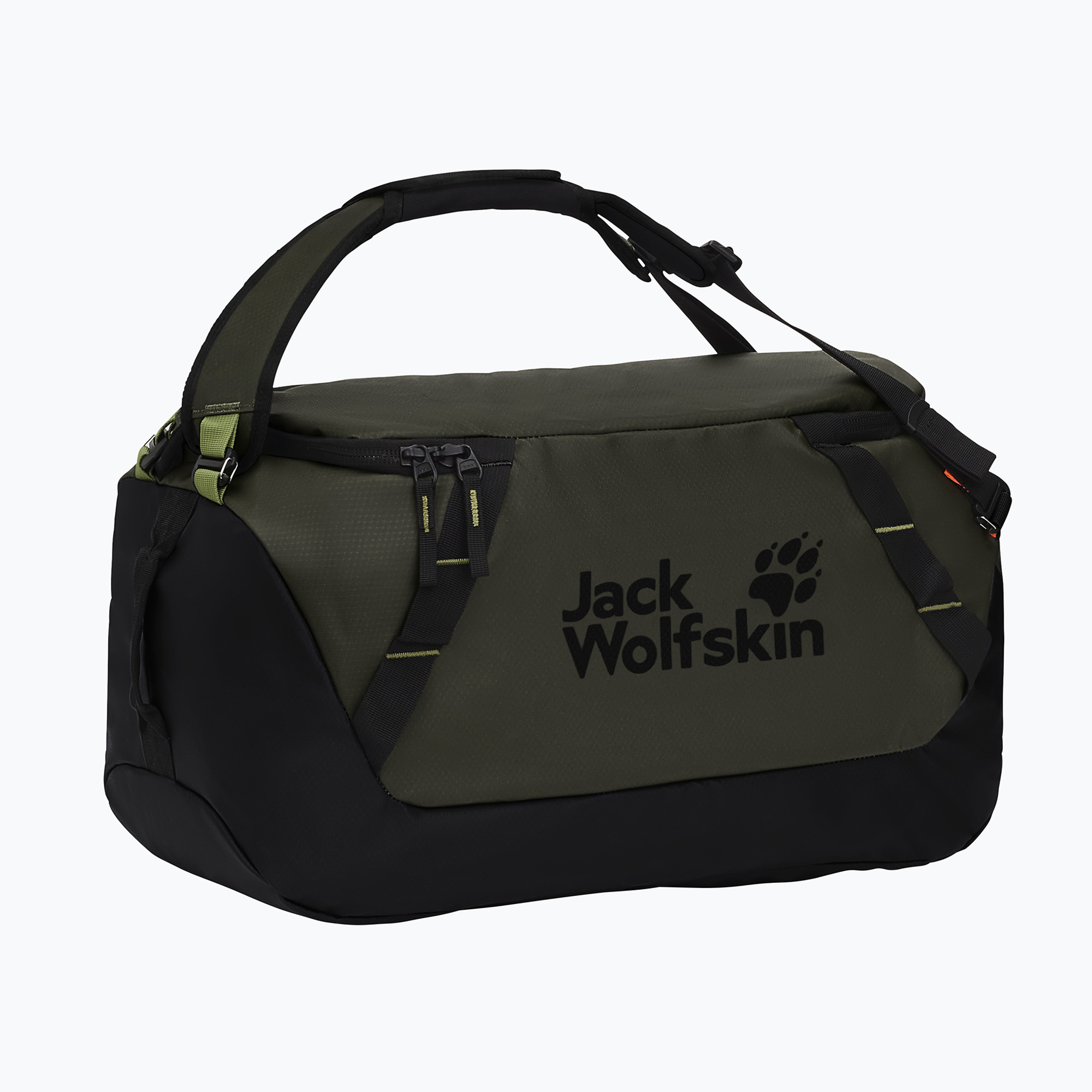 Пътна чанта Jack Wolfskin Tecton Duffle 45 l rich olive