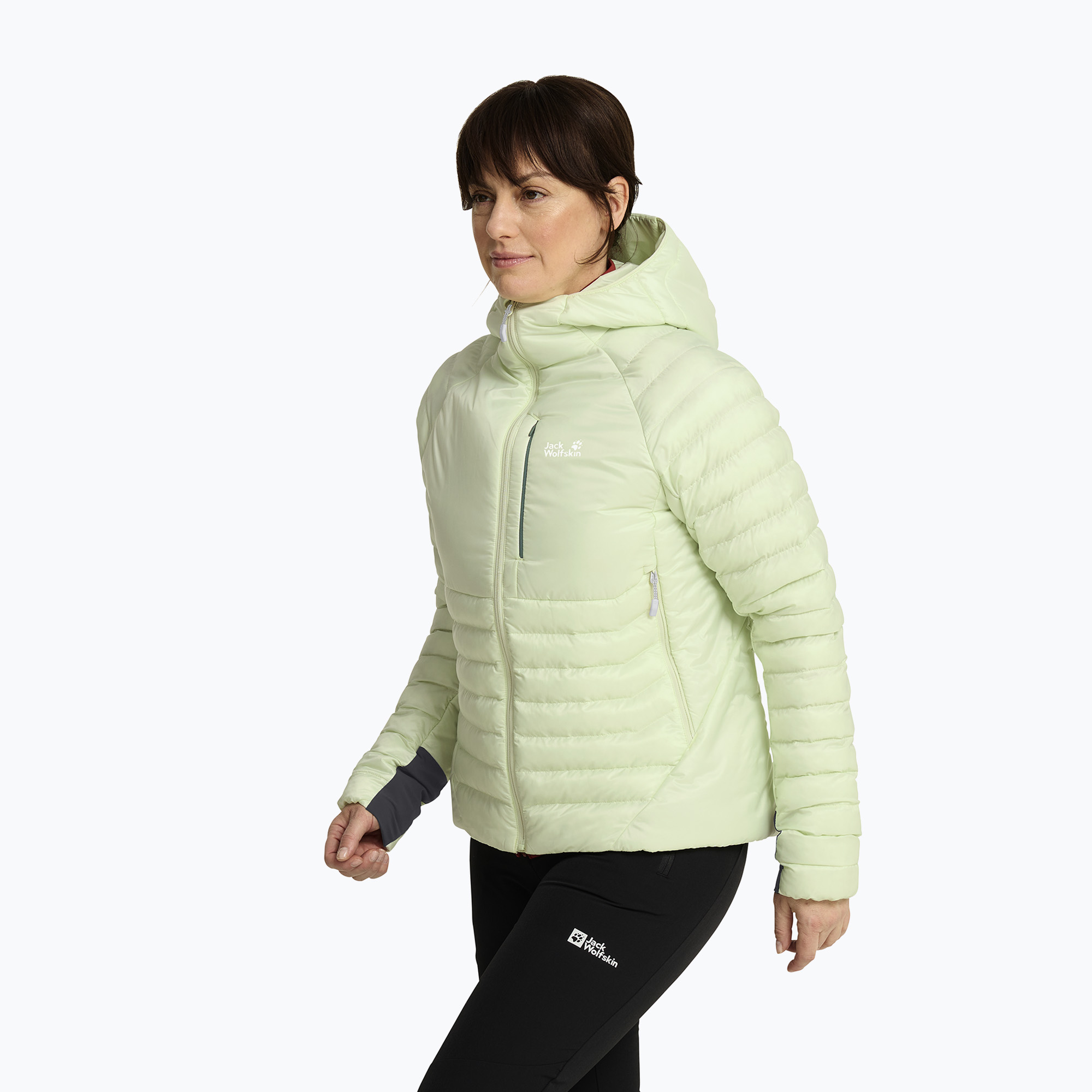 Дамско ватирано яке Jack Wolfskin Routeburn Pro 2 Ins melon