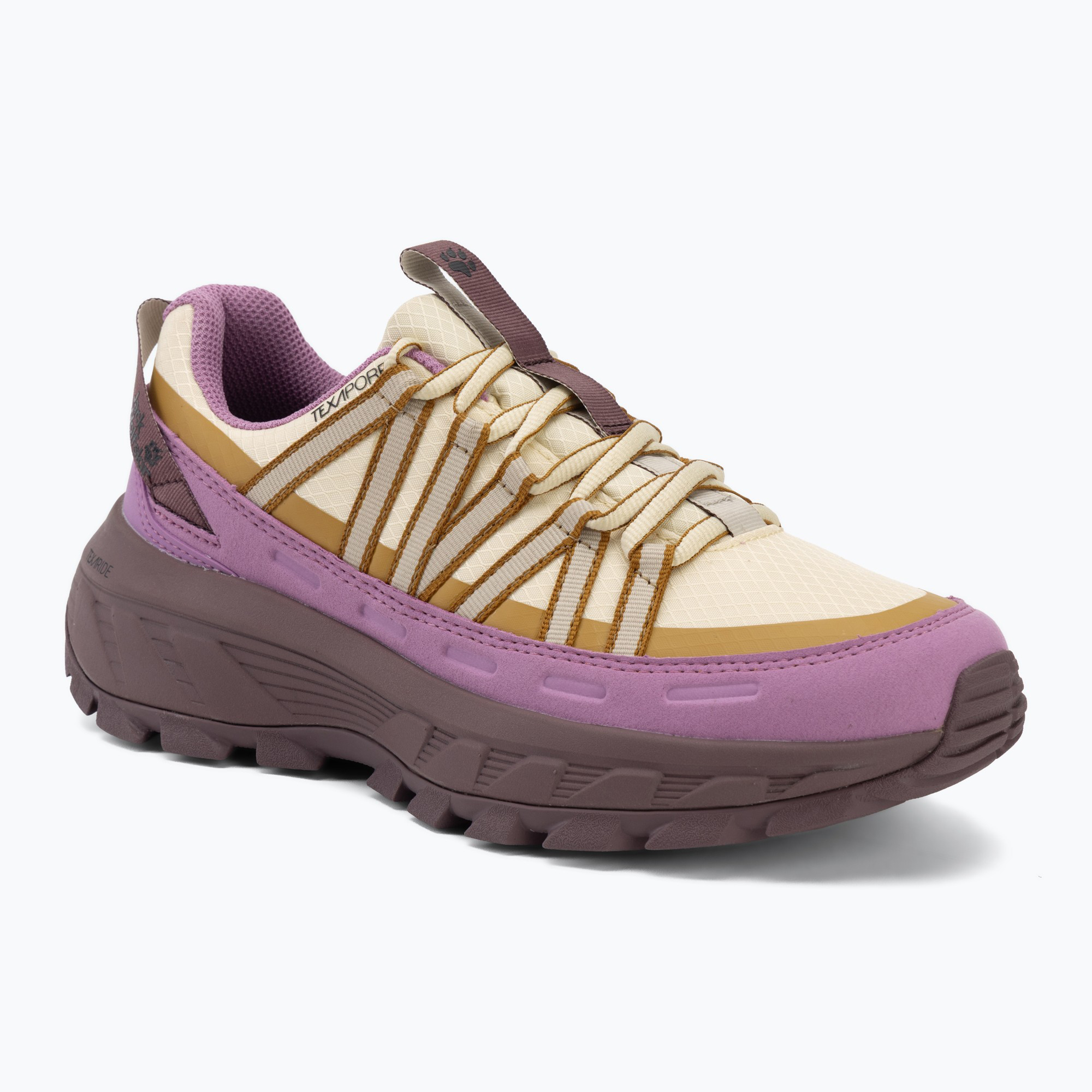 Încălțăminte de drumeție pentru femei Jack Wolfskin Wild Hike Texapore Low Vanilla Cream