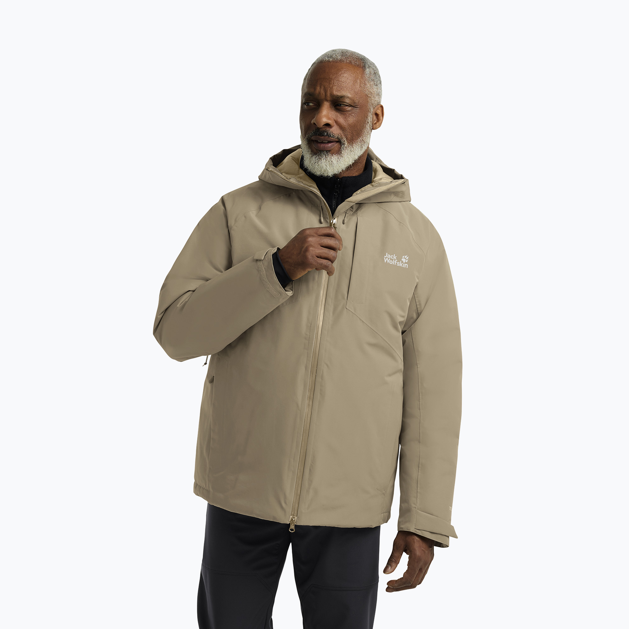Мъжко пухено яке Jack Wolfskin Icecape 2 l Down Ins Rds hazel wood