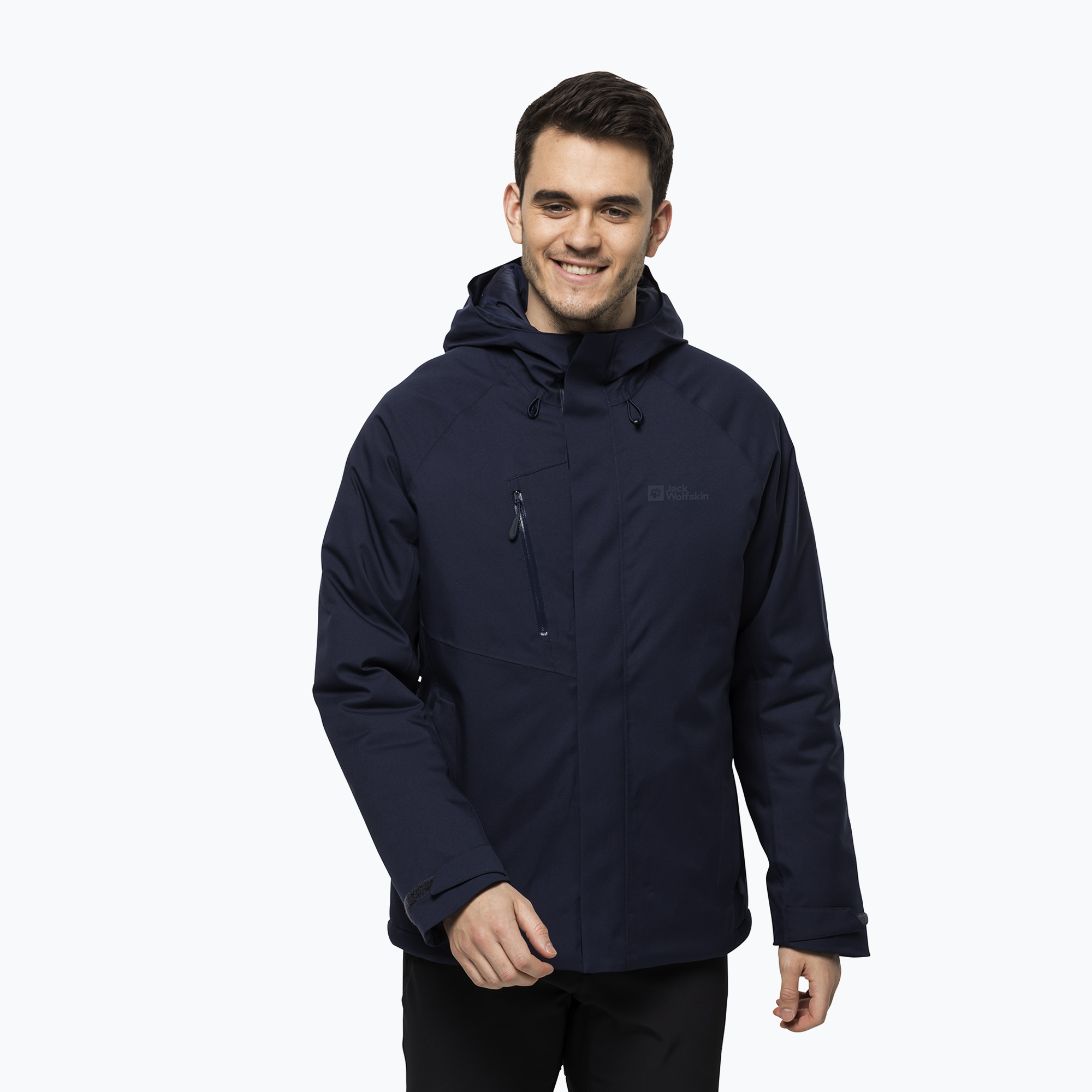 Kurtka zimowa męska Jack Wolfskin Troposphere Ins night blue 