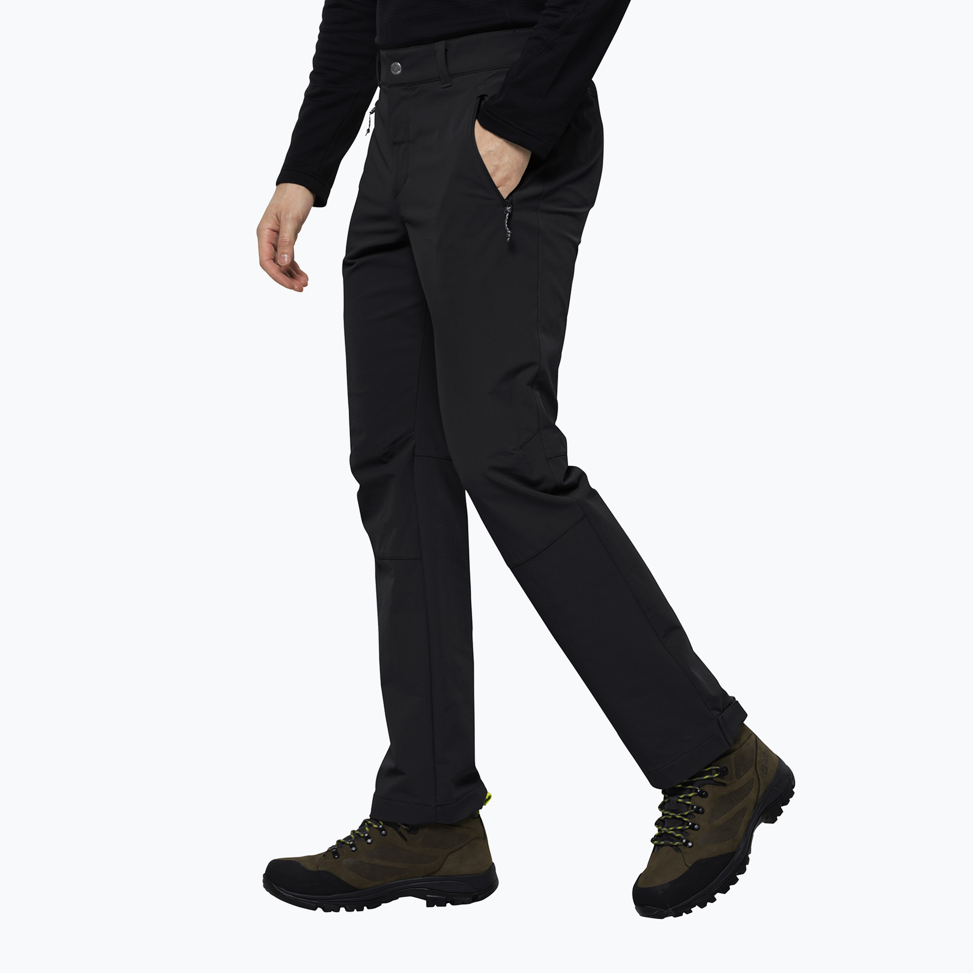 Spodnie softshell męskie Jack Wolfskin Activate XT black 