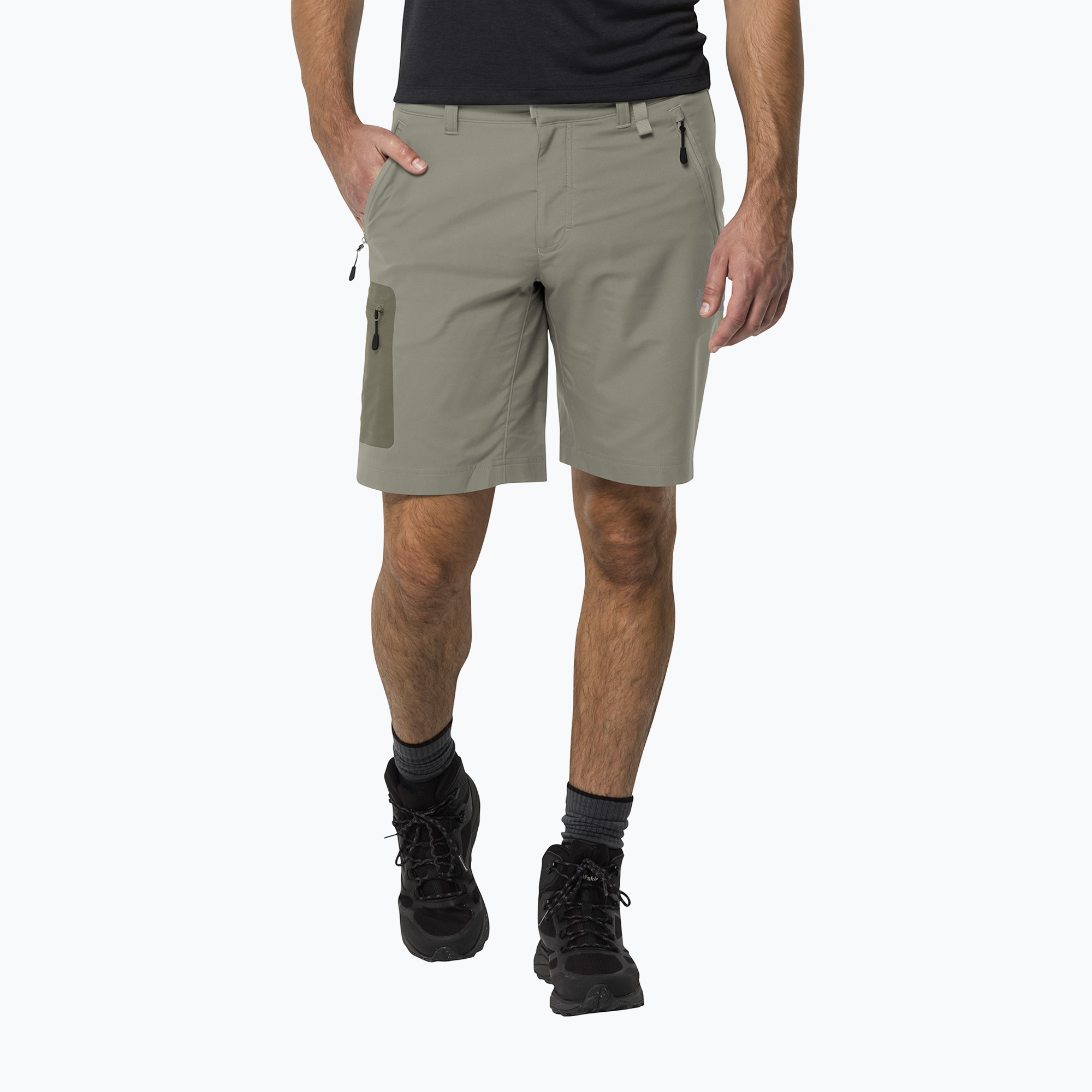 Spodenki trekkingowe męskie Jack Wolfskin Active Track misty green 