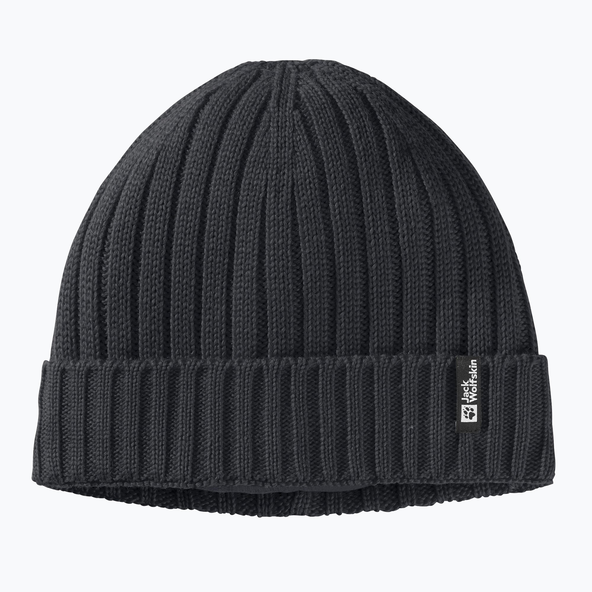 Czapka zimowa Jack Wolfskin Rib Knit black 