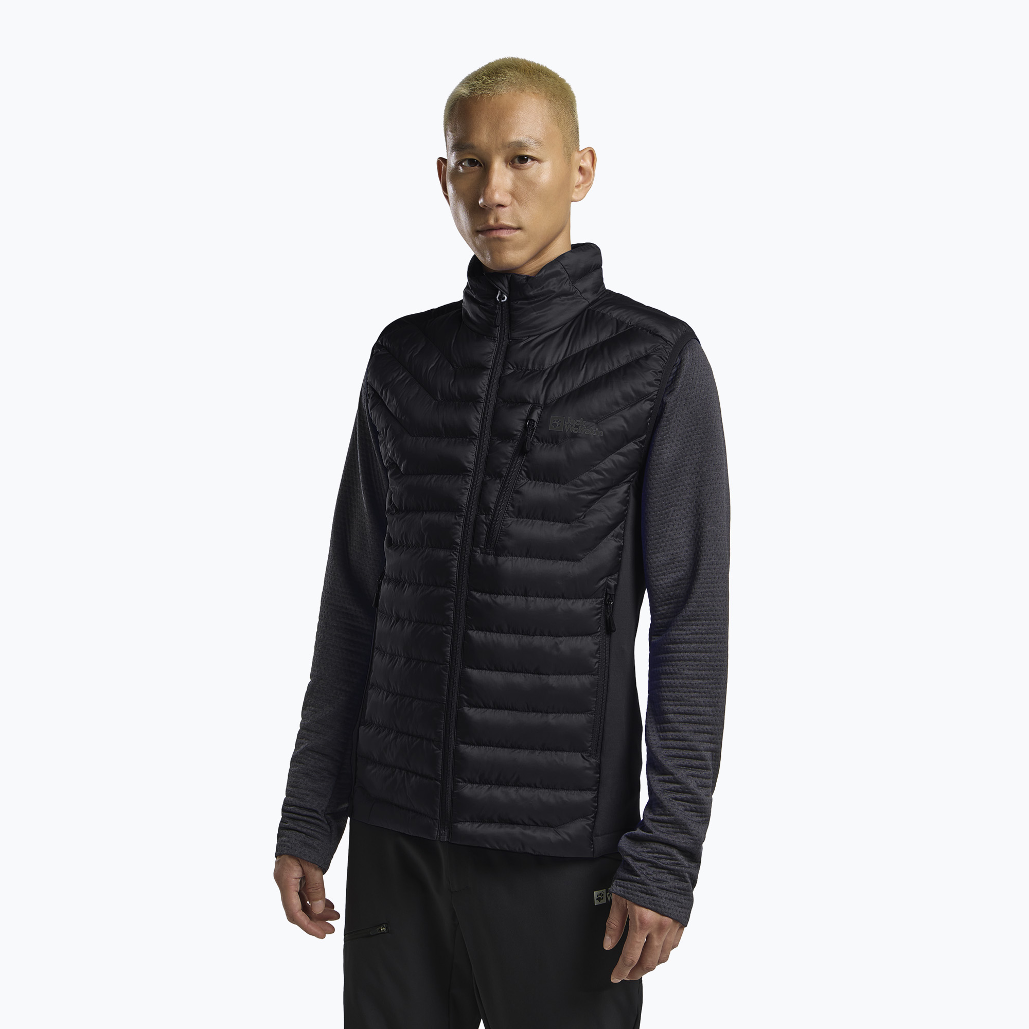 Bezrękawnik męski Jack Wolfskin Routeburn Pro Ins black 