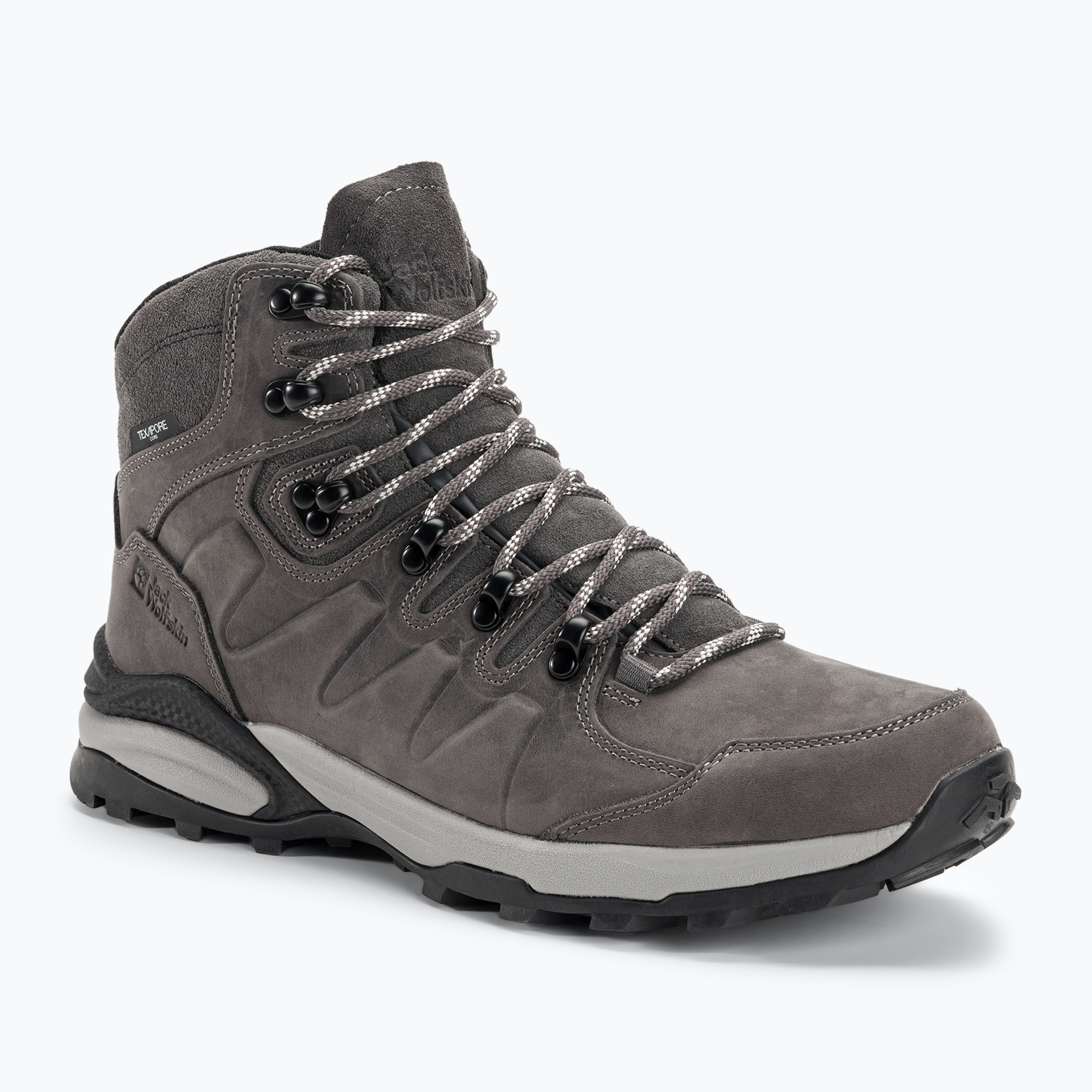 Buty trekkingowe męskie Jack Wolfskin Refugio Prime Texapore Mid slate grey 