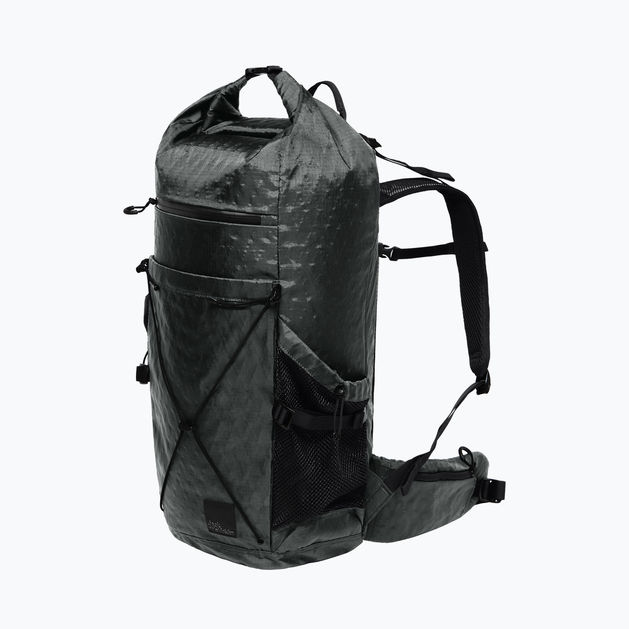 Plecak turystyczny Jack Wolfskin Wandermood Rolltop 30 l slate green 