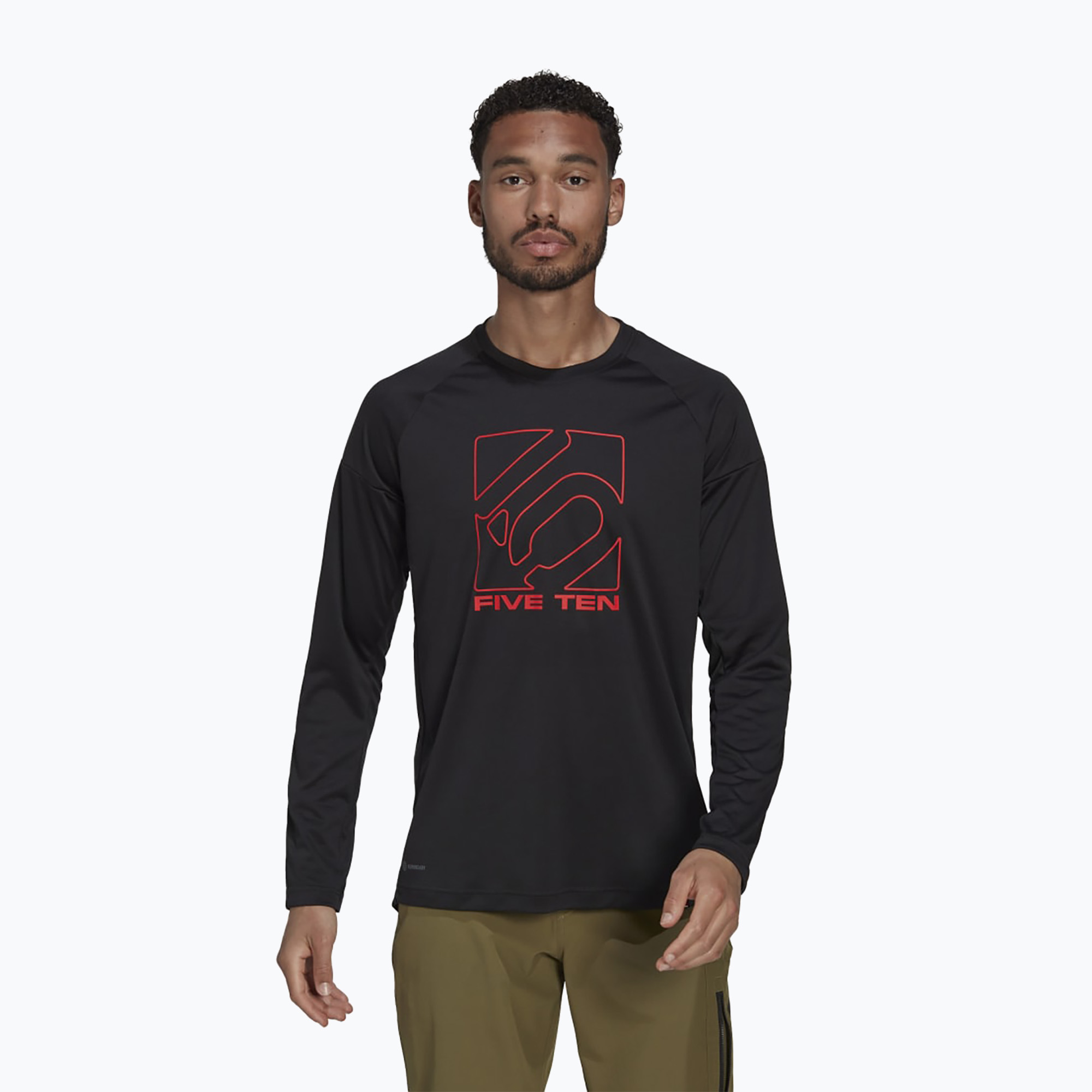 Men's cycling longsleeve adidas FIVE TEN Long Sleeve Jersey black (S)