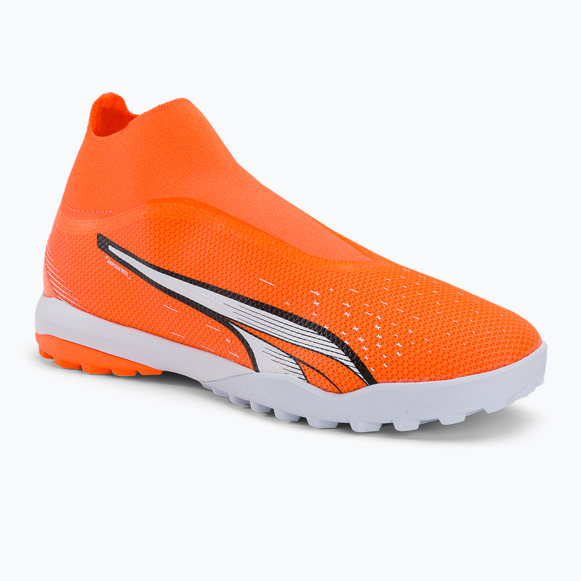 Buty piłkarskie męskie PUMA Ultra Match+ LL TT ultra orange/puma white/blue glimmer 
