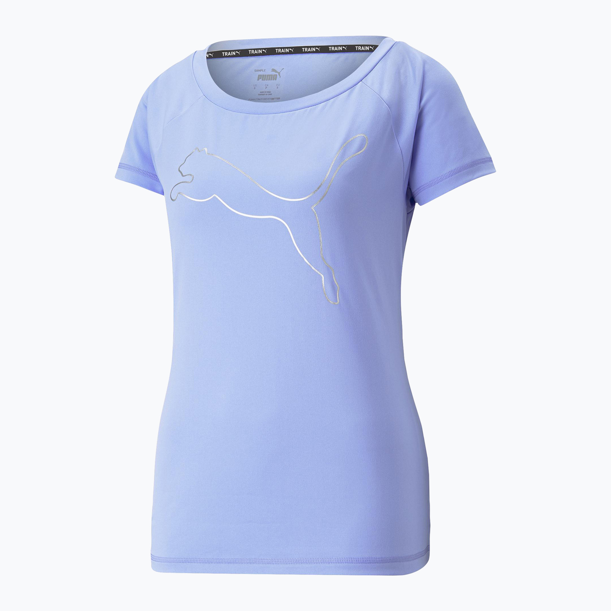 Women's training T-shirt PUMA Train Favorite Jersey Cat purple 522420 28 (XS)