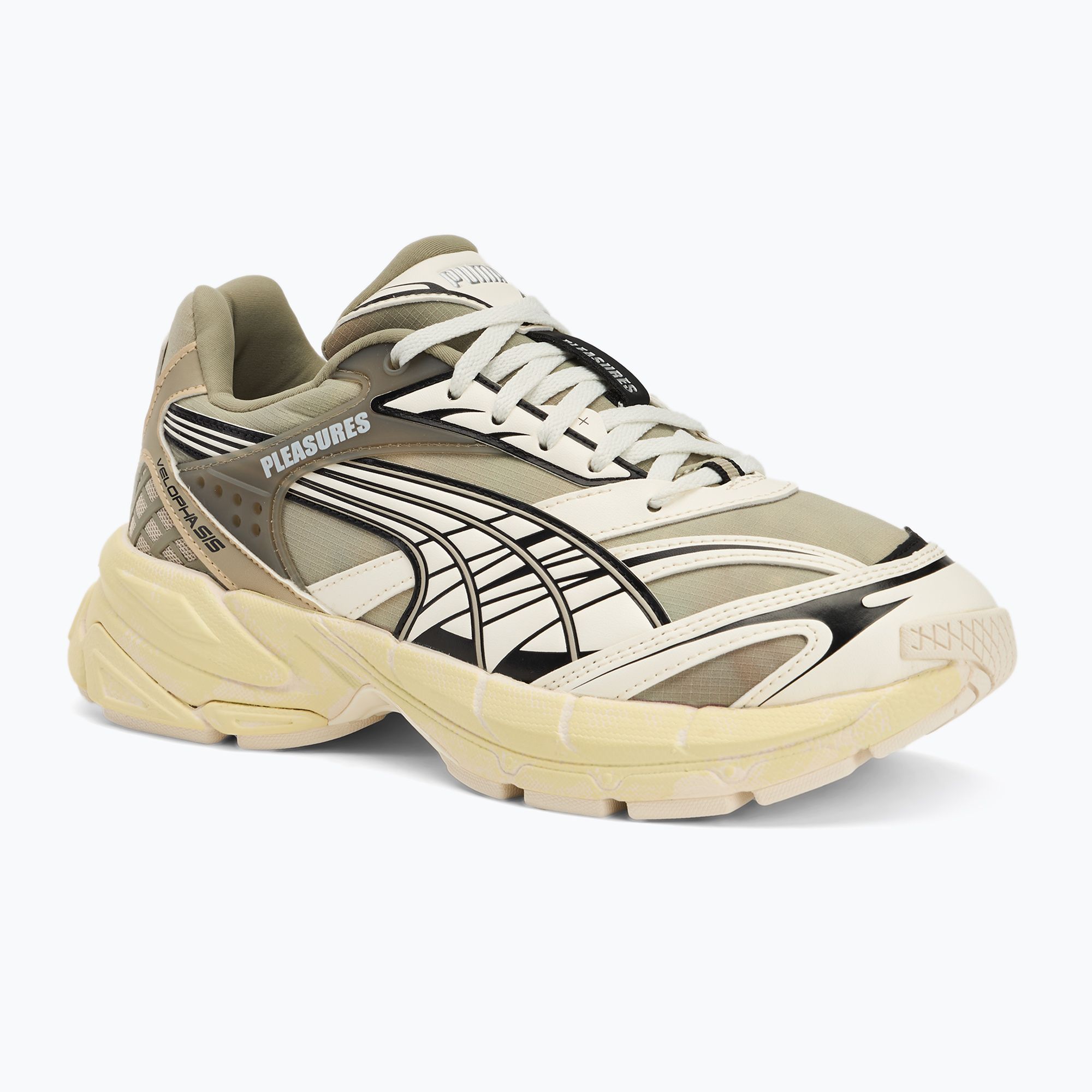 Buty PUMA X Pleasures Velophasis Overdyed birch tree/anise flower 