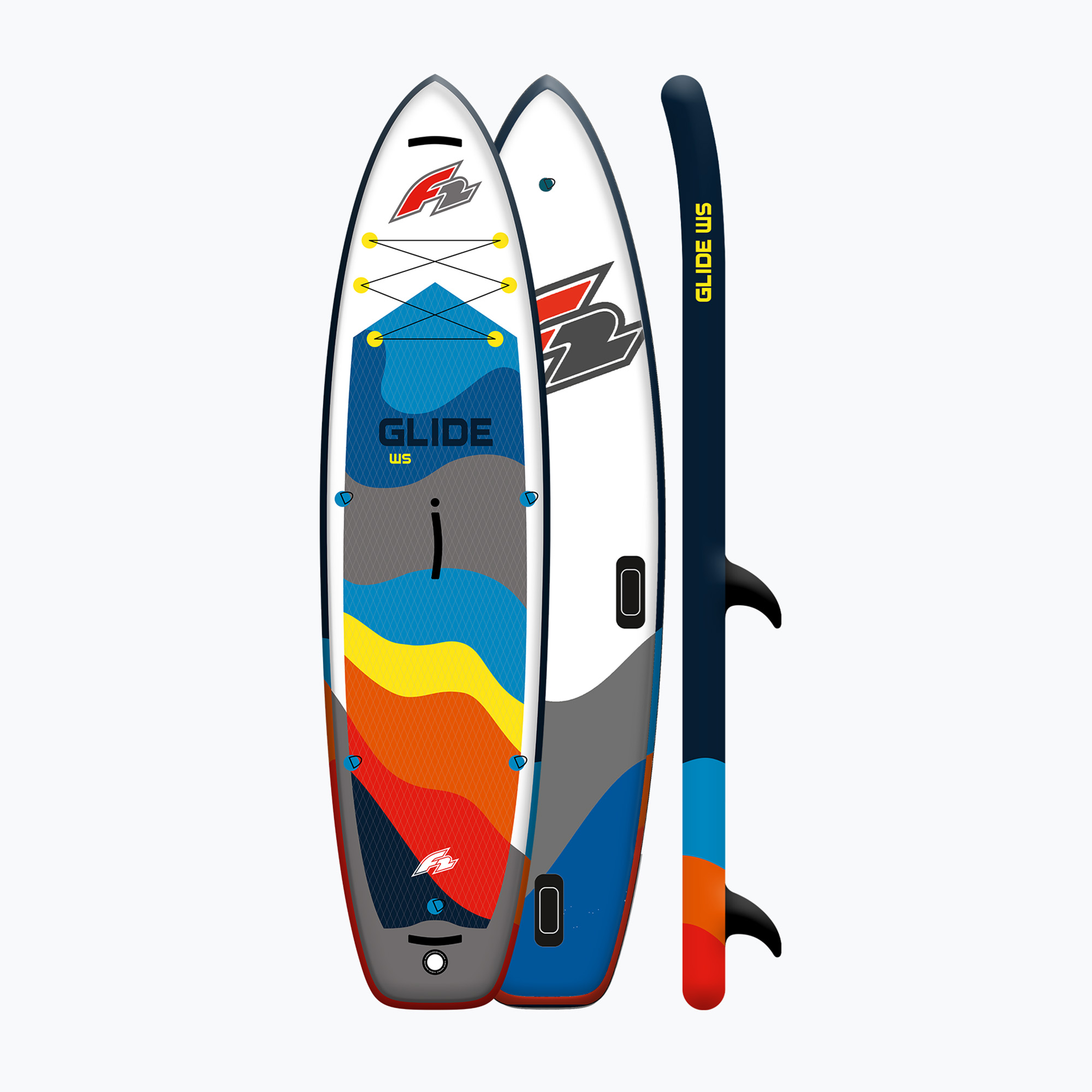 Deska SUP F2 Glide WS 11'7'' grey 