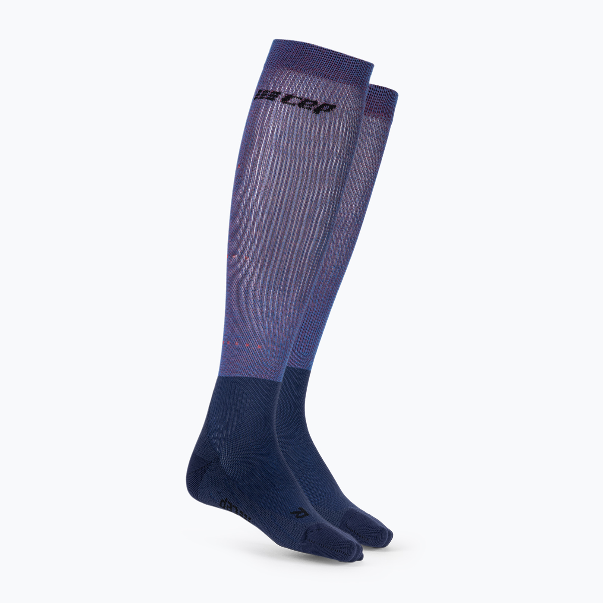 Skarpety kompresyjne męskie CEP Infrared Recovery blue 
