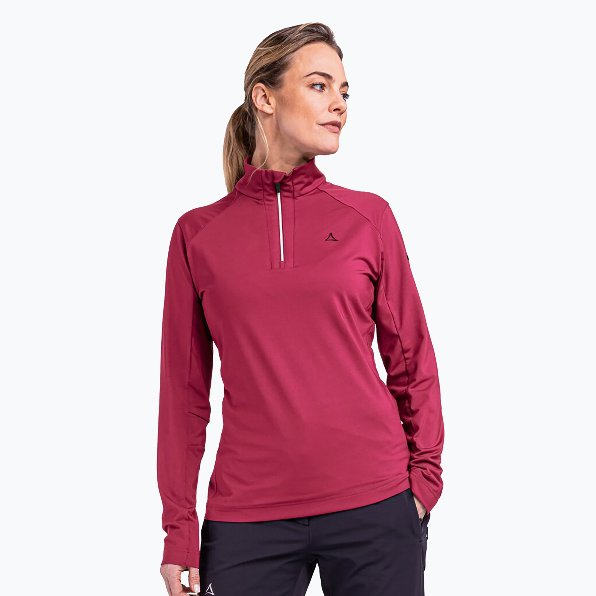 Women's ski sweatshirt Schöffel Fiss merlot (40)