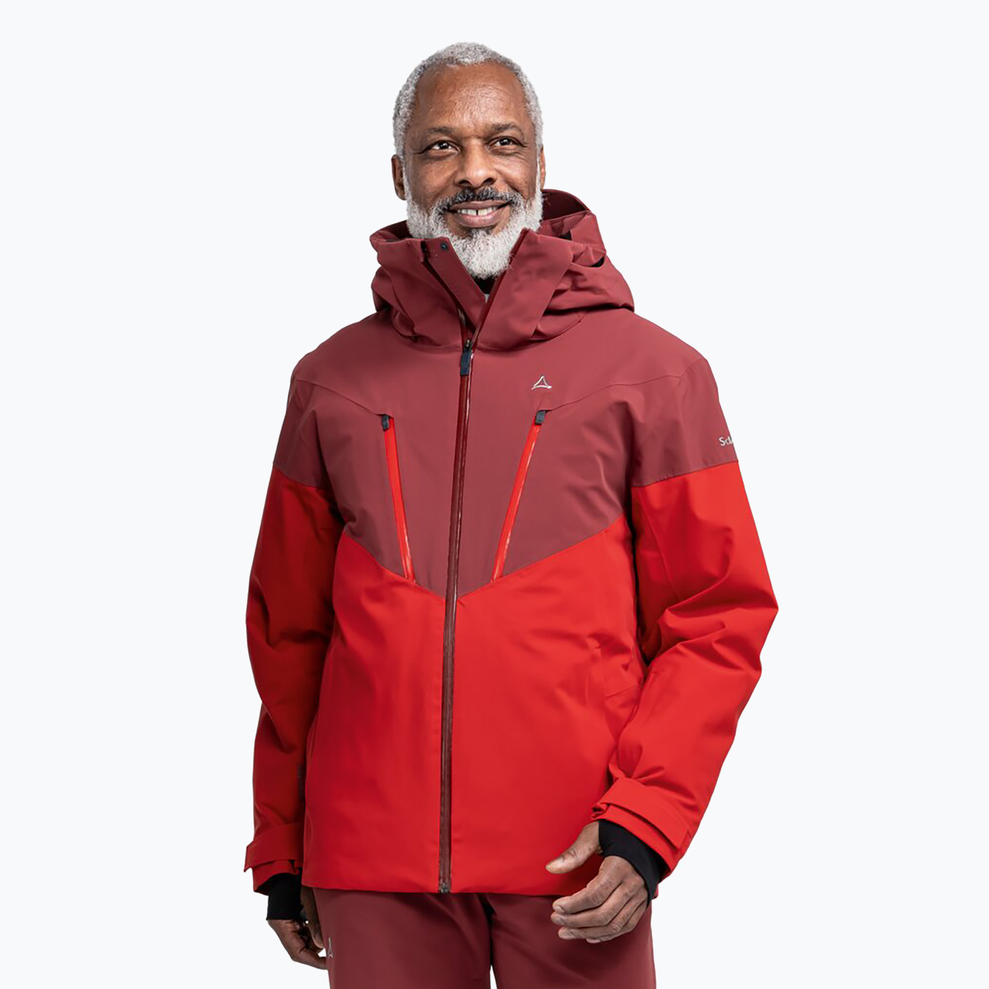 Men's ski jacket Schöffel Safuna barbados cherry (50)