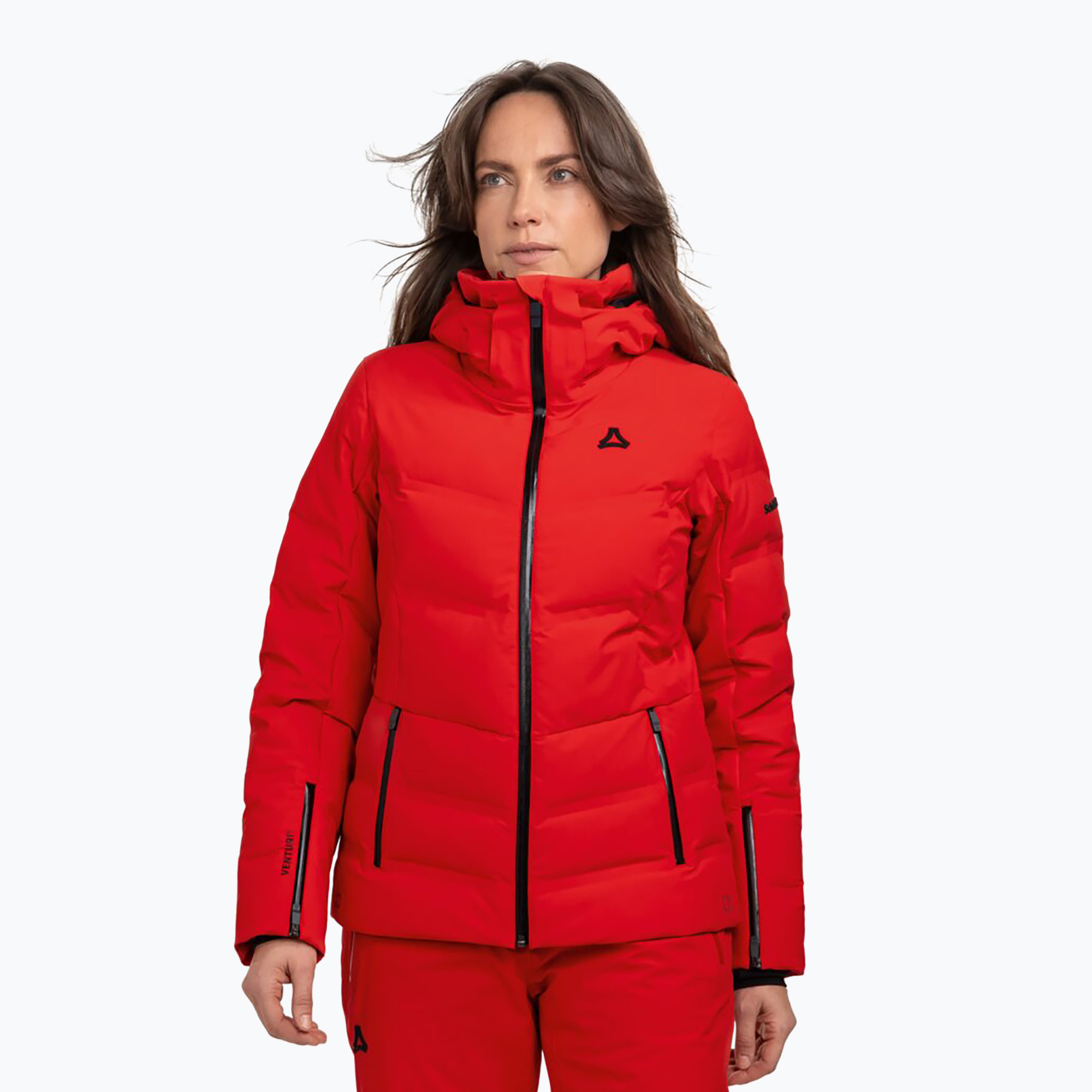 Women's ski jacket Schöffel Caldirola scarlet red (38)