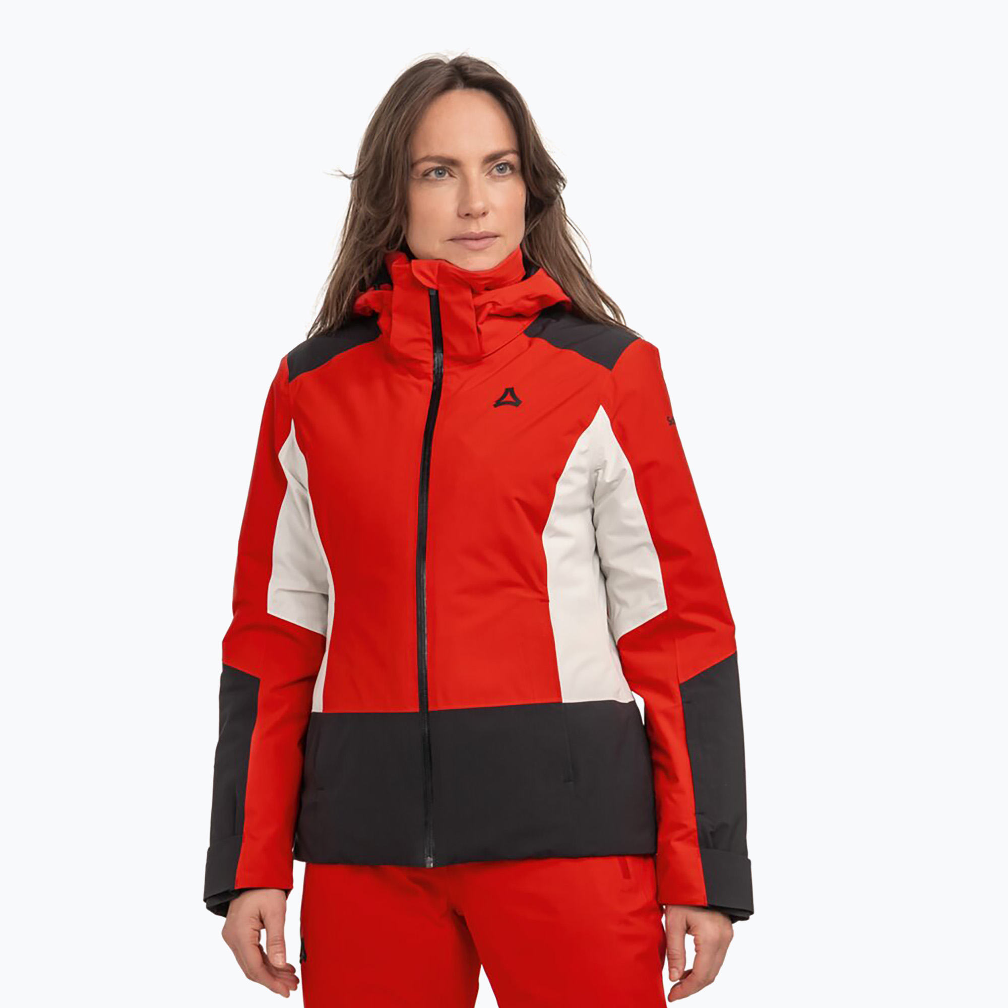 Women's ski jacket Schöffel Zandwel scarlet red (40)