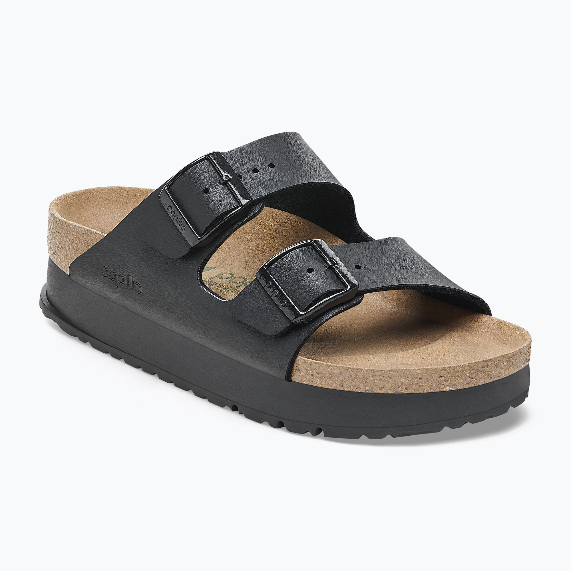Чехли BIRKENSTOCK Arizona Flex Platform Birko-Flor black