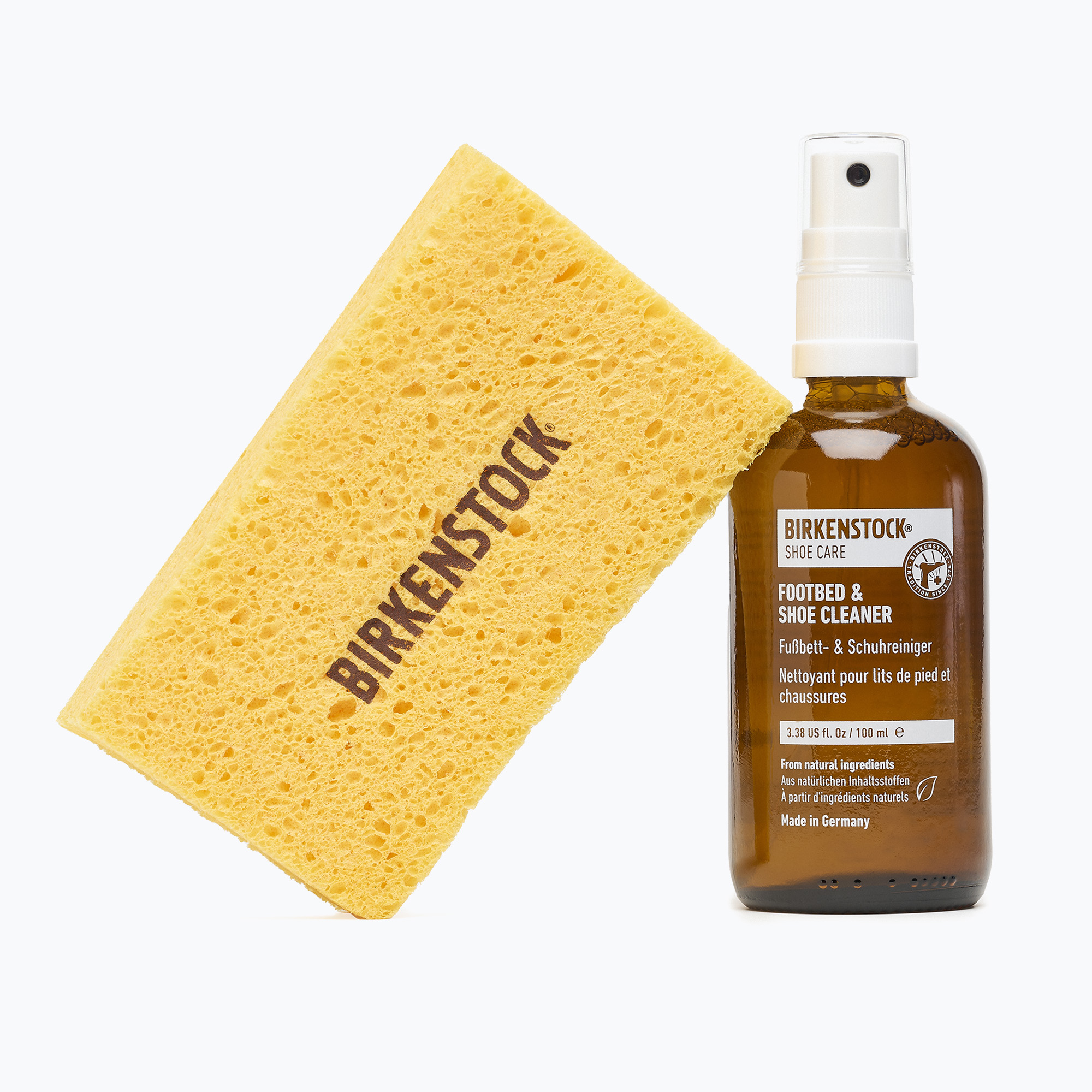 Set pentru curățarea încălțămintei BIRKENSTOCK Footbed and Shoe Cleaner with Sponge multicolor
