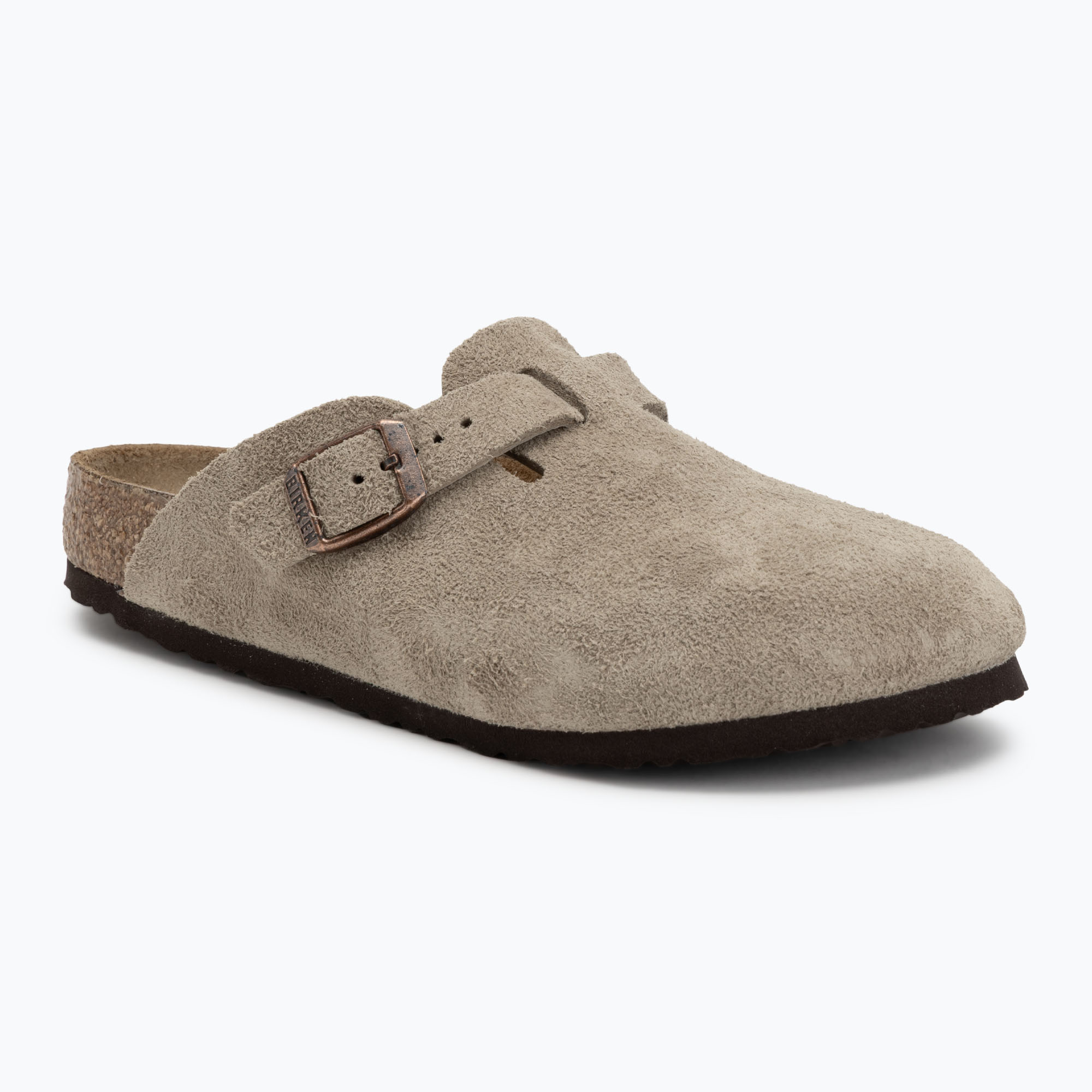 Klapki dziecięce BIRKENSTOCK Boston Kids Narrow taupe 