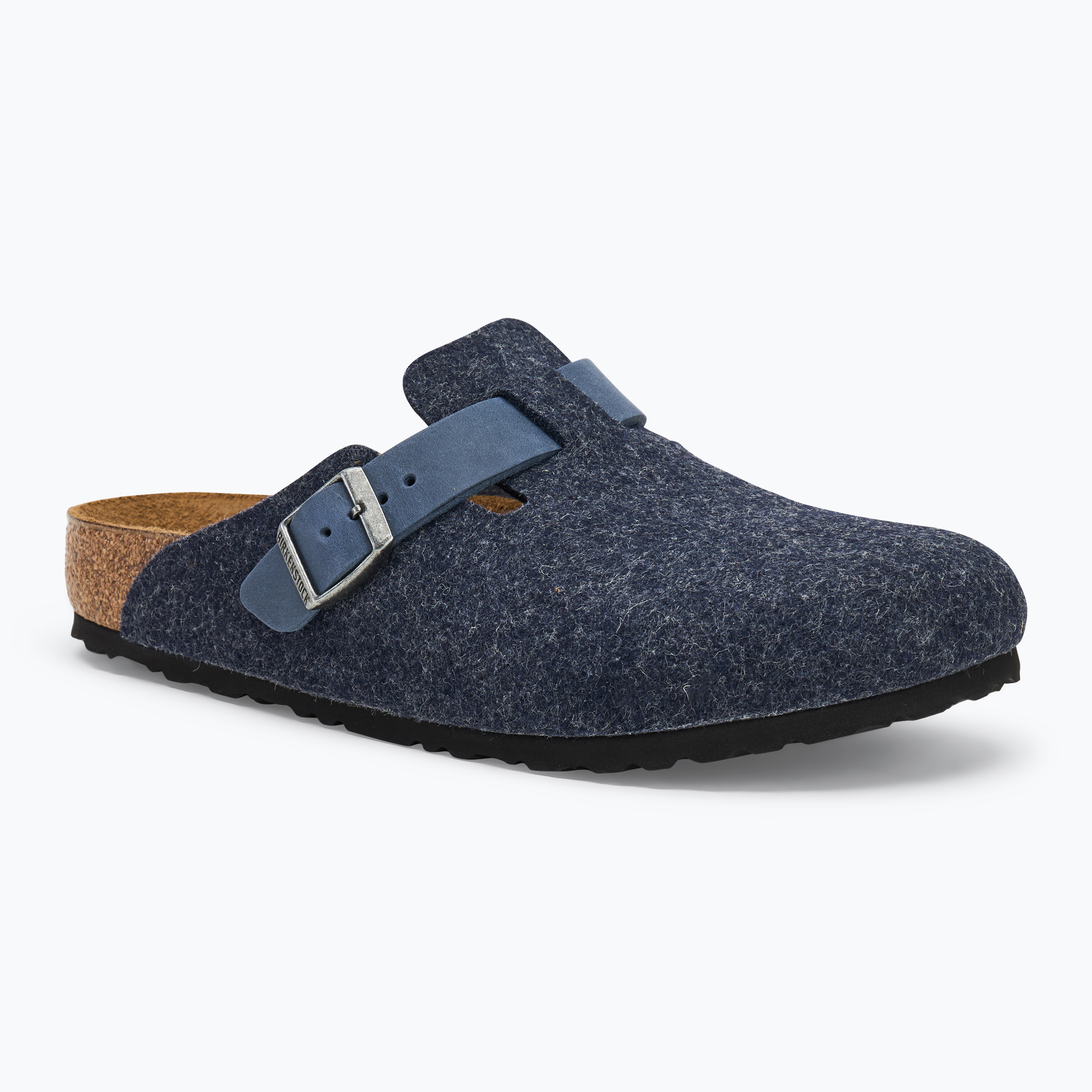 Klapki BIRKENSTOCK Boston FE/LE Regular midnight 